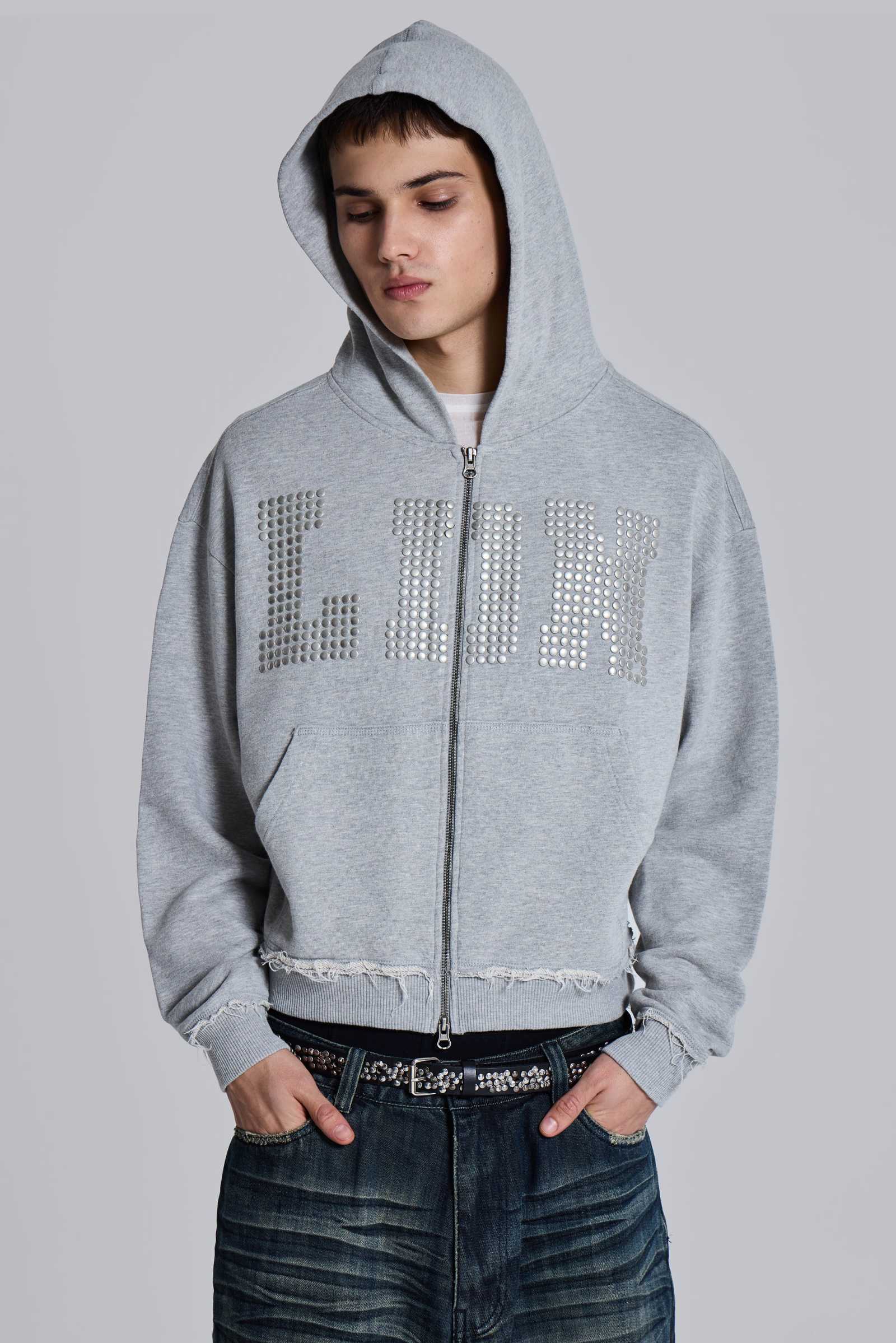 LDN Stud Monster Hoodie