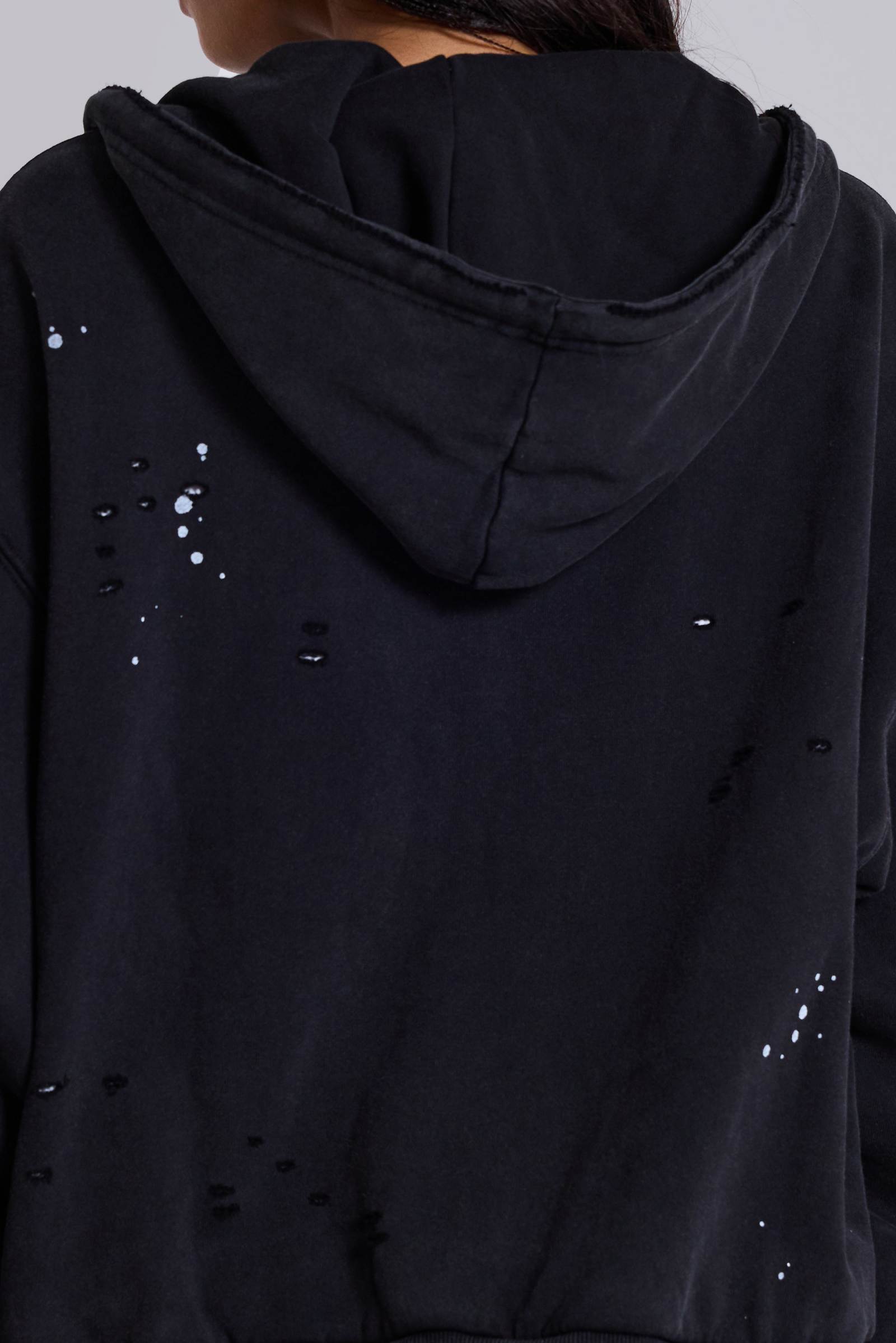 Sun Faded Waffle Lined Zip Hoodie