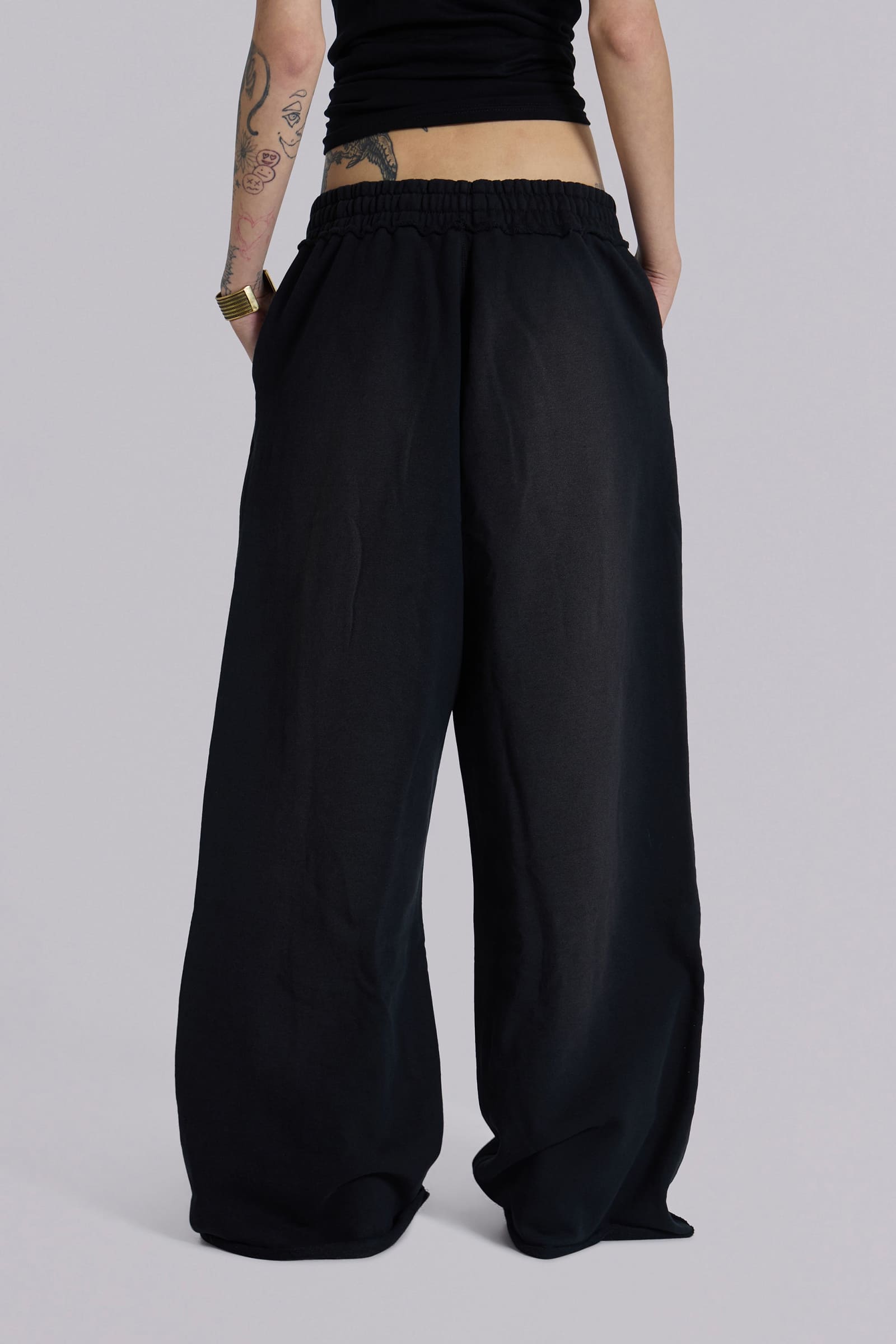 Black Monster Joggers
