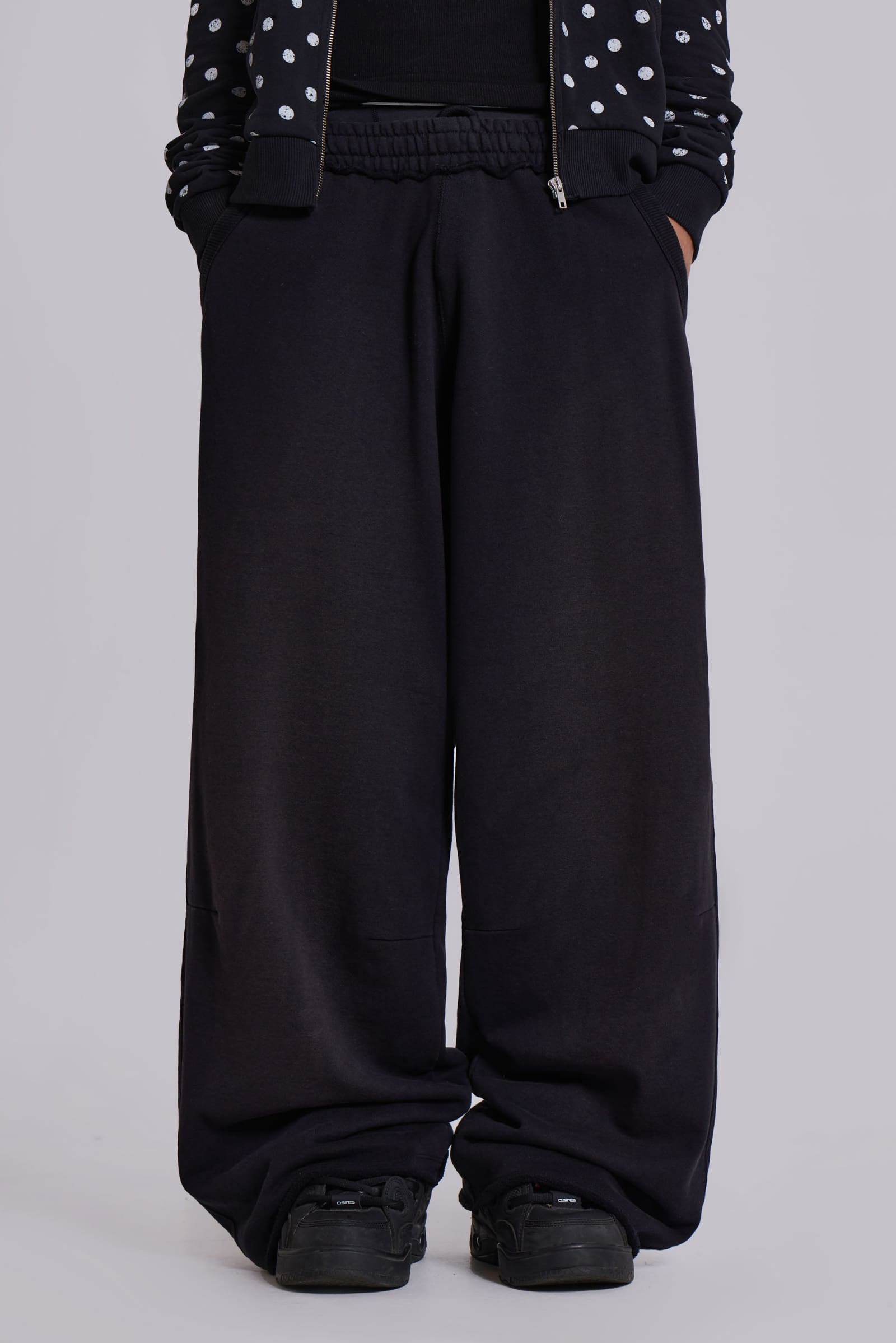 Black Monster Joggers