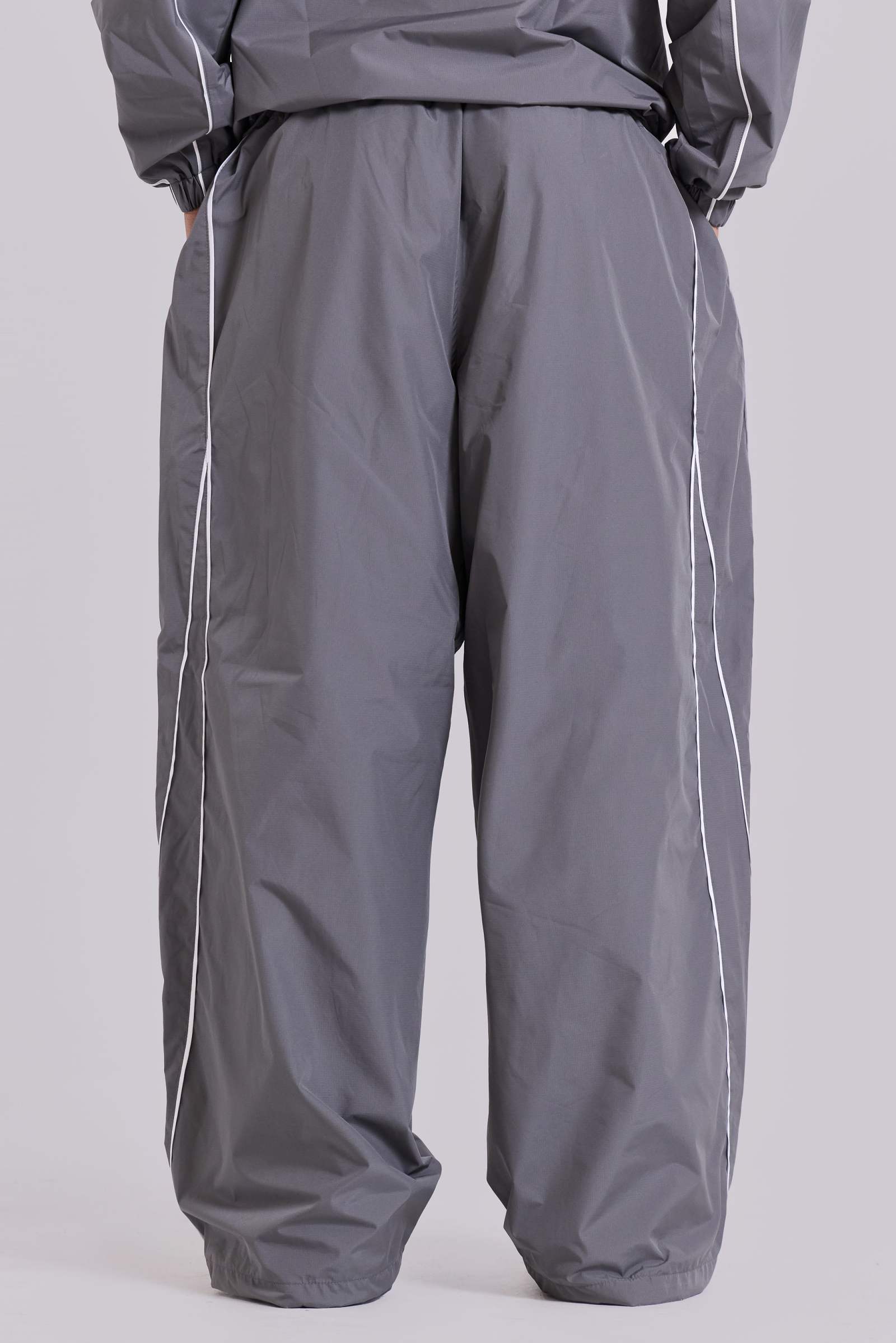 Grey Vapor Tracksuit Bottoms