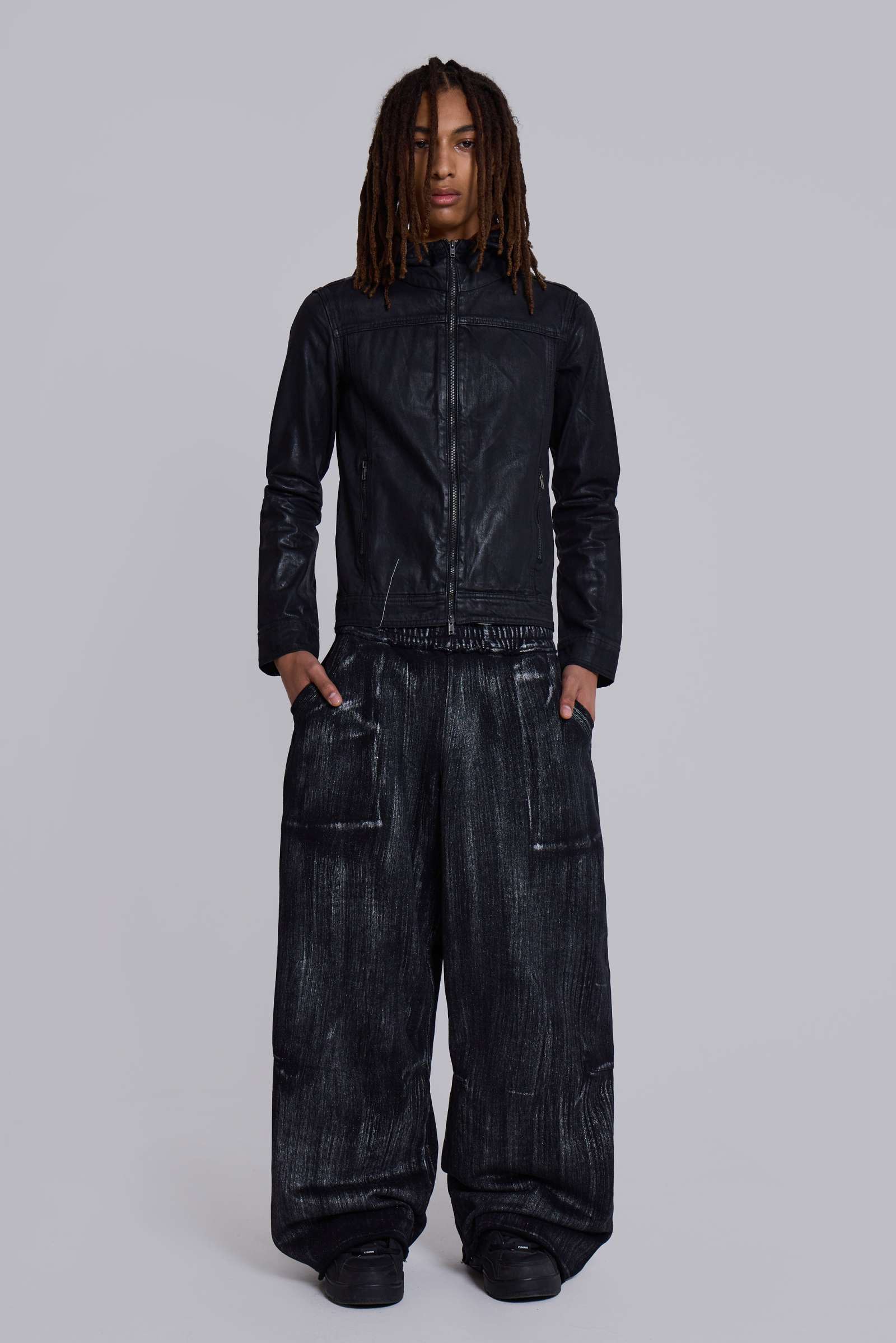 Gunmetal Wash Monster Joggers