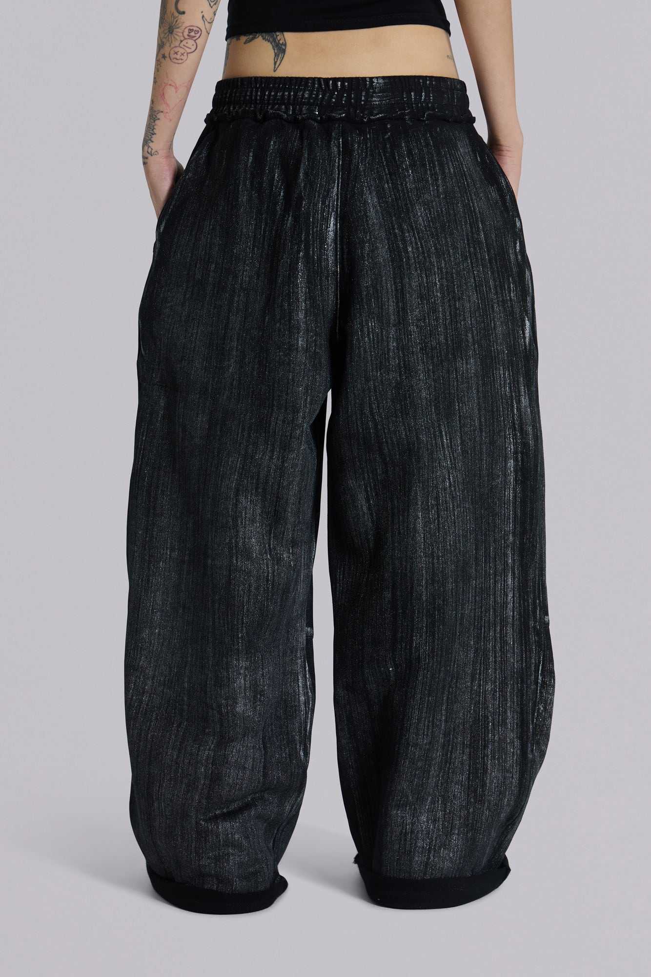 Gunmetal Wash Monster Joggers