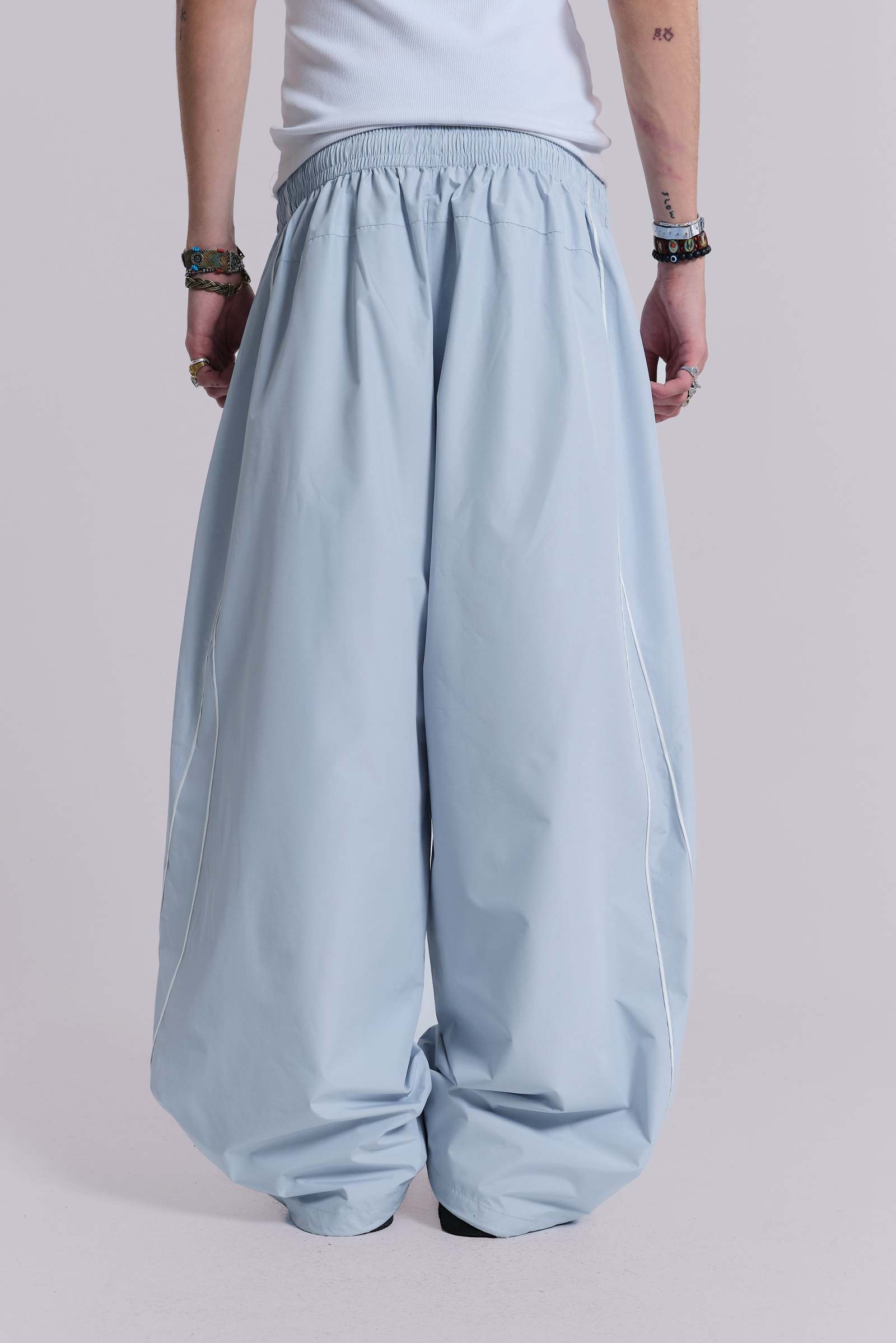 Blue Vapor Tracksuit Bottoms