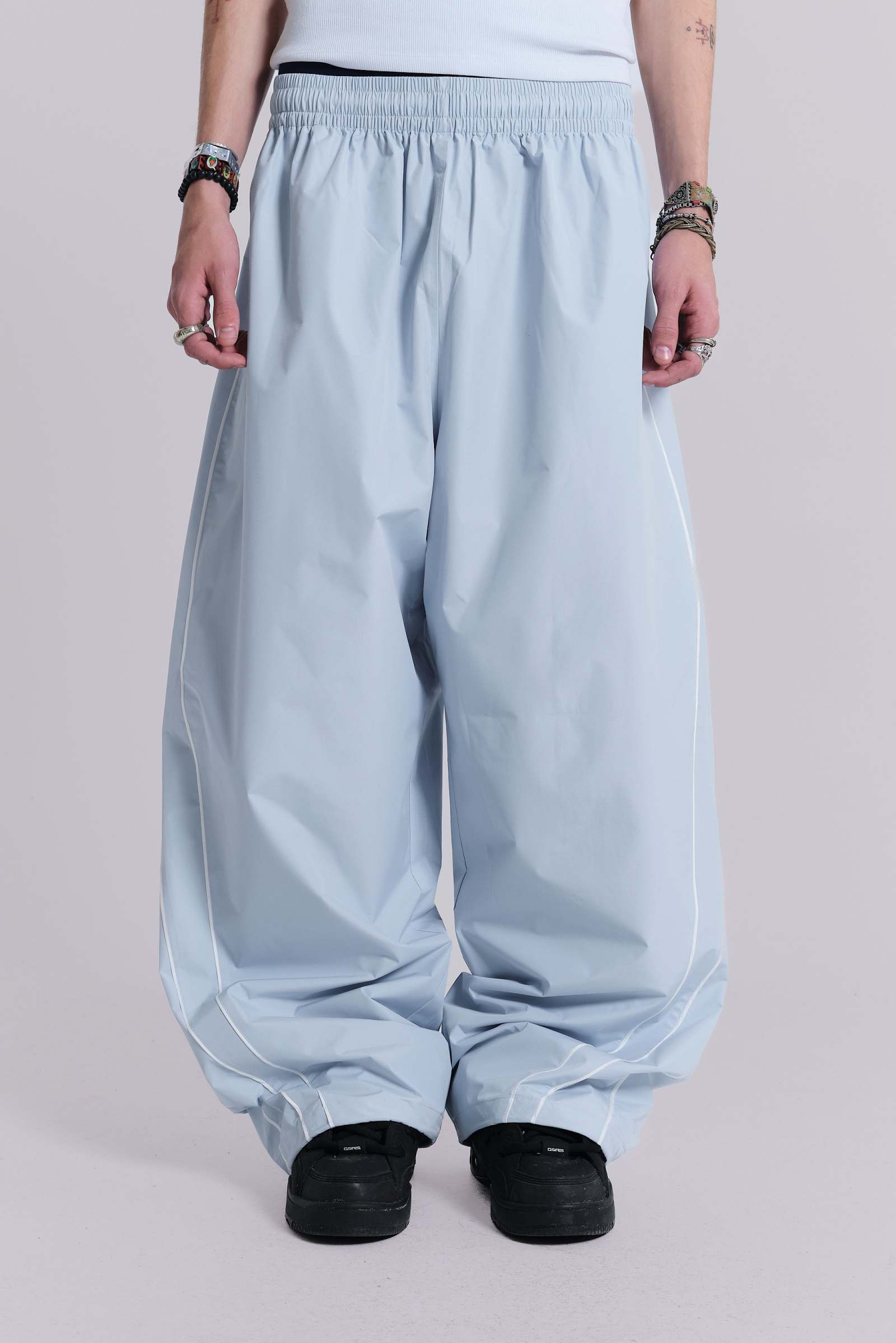 Blue Vapor Tracksuit Bottoms