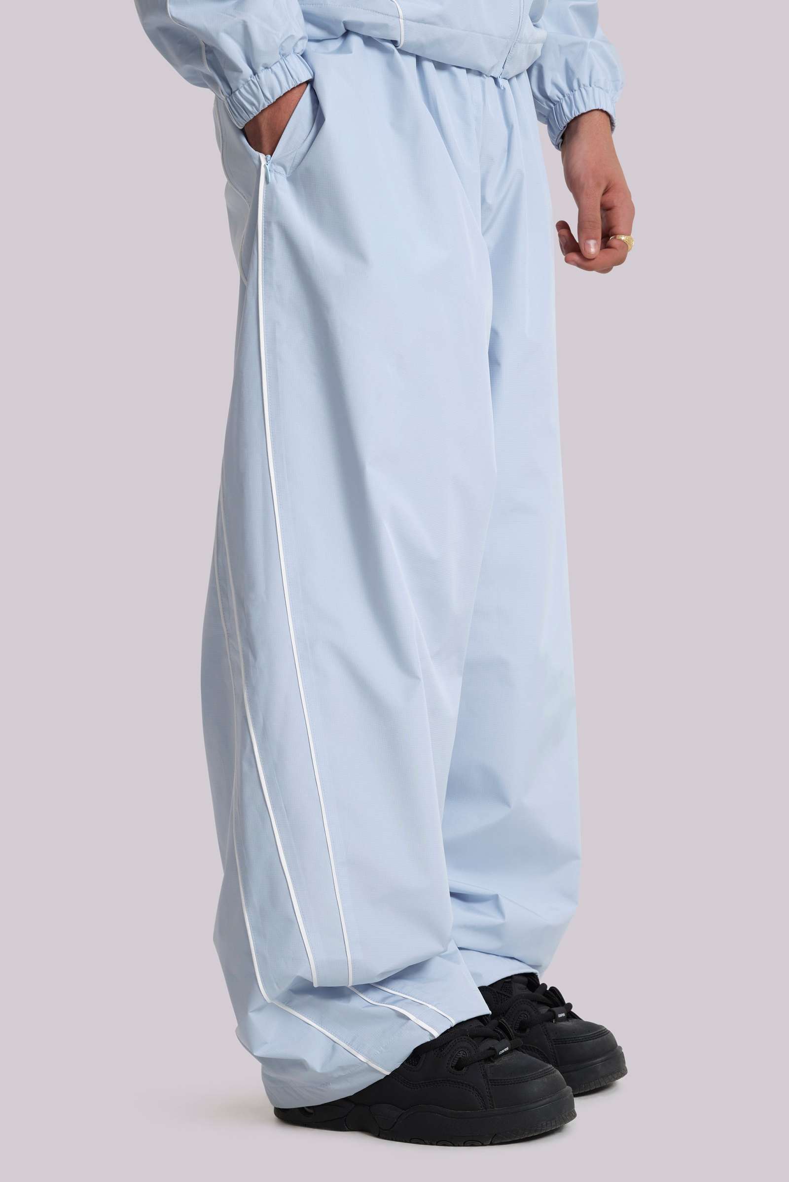 Blue Vapor Tracksuit Bottoms