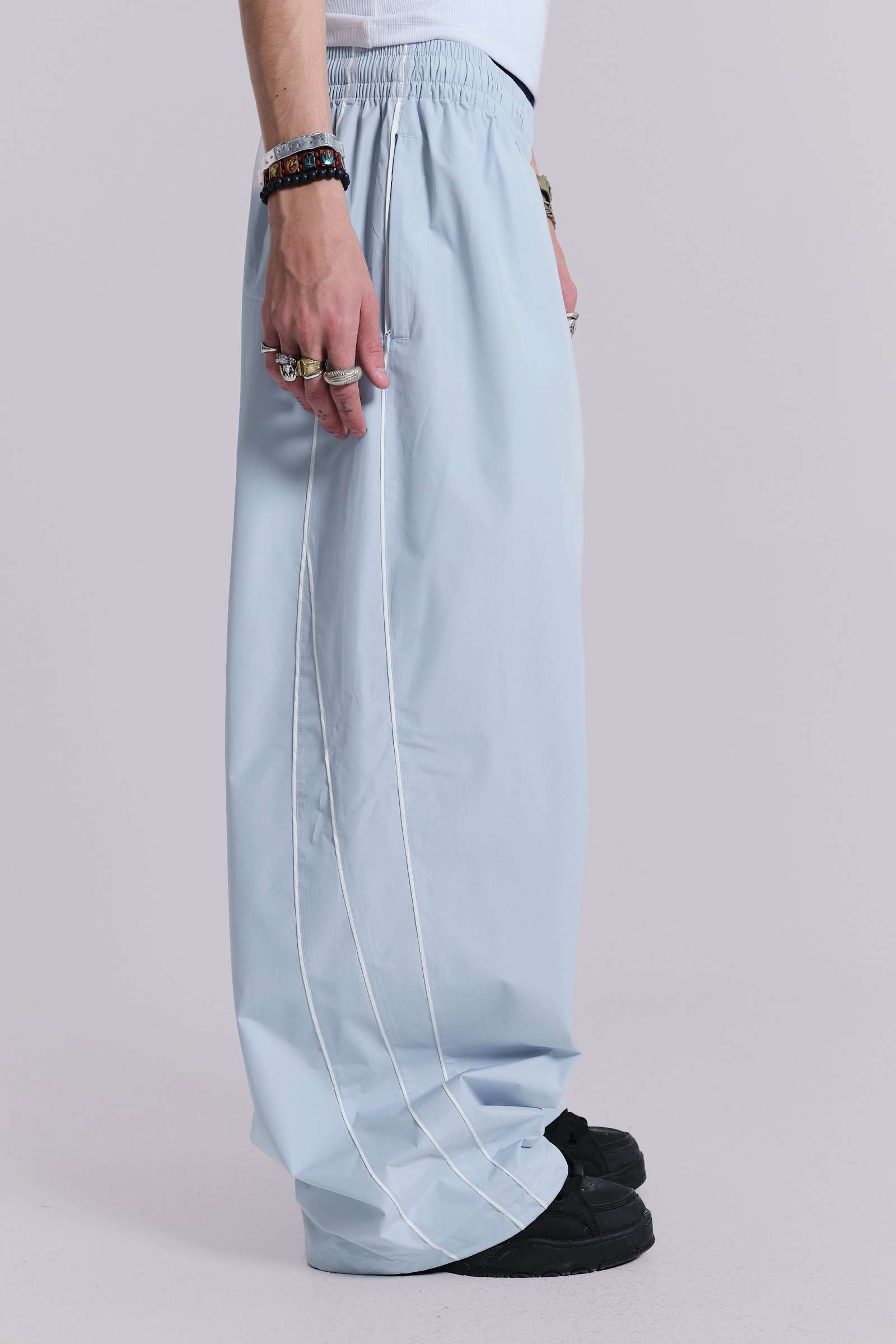 Blue Vapor Tracksuit Bottoms