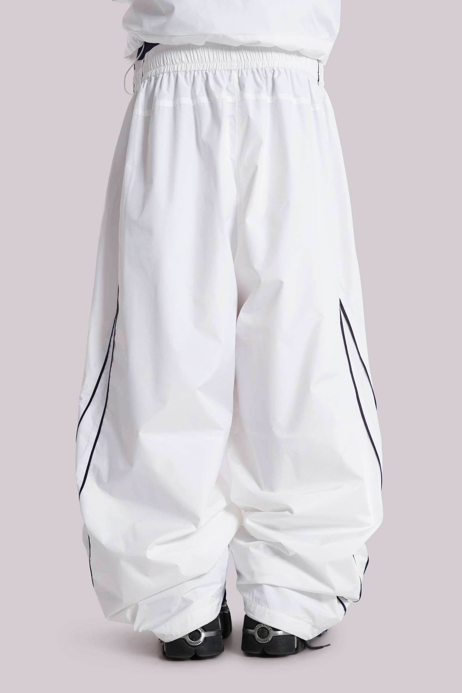 White Vapor Tracksuit Bottoms