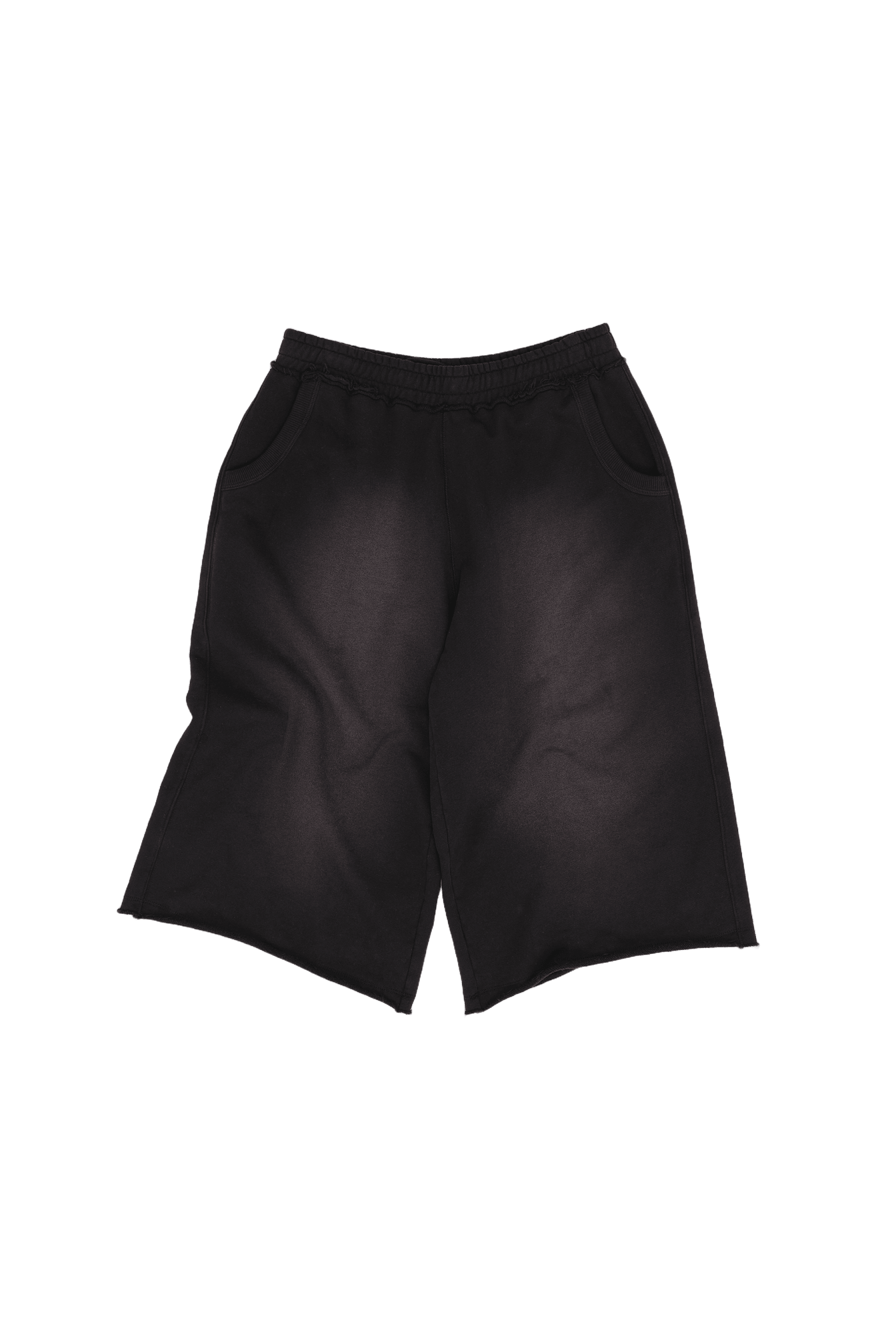 【大人気】Jaded London モンスター 3/4 ウォッシュド ショーツ Monster 3/4 Washed Black Shorts | Jaded London | Clothing