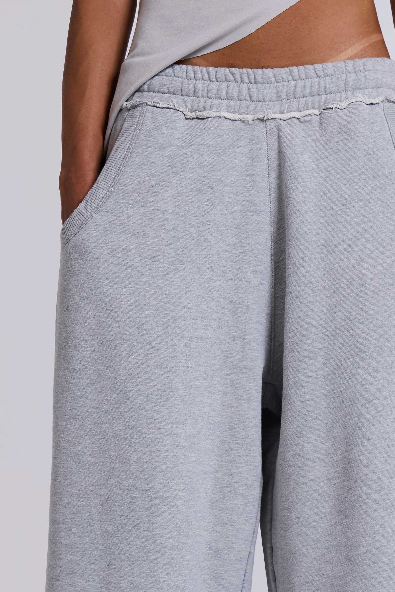 Monster 3/4 Grey Marl Shorts | Jaded London | Clothing
