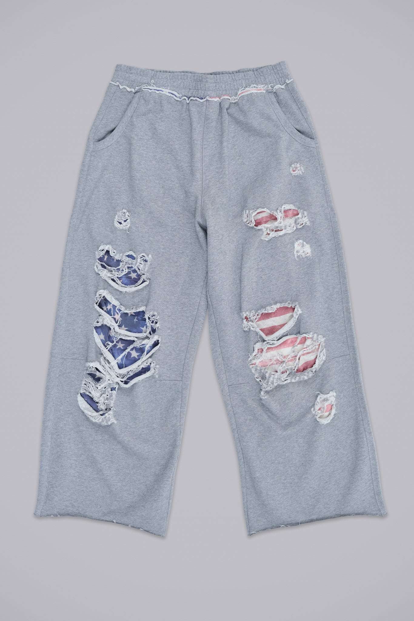 Stars and Stripes Distressed Monster Joggers