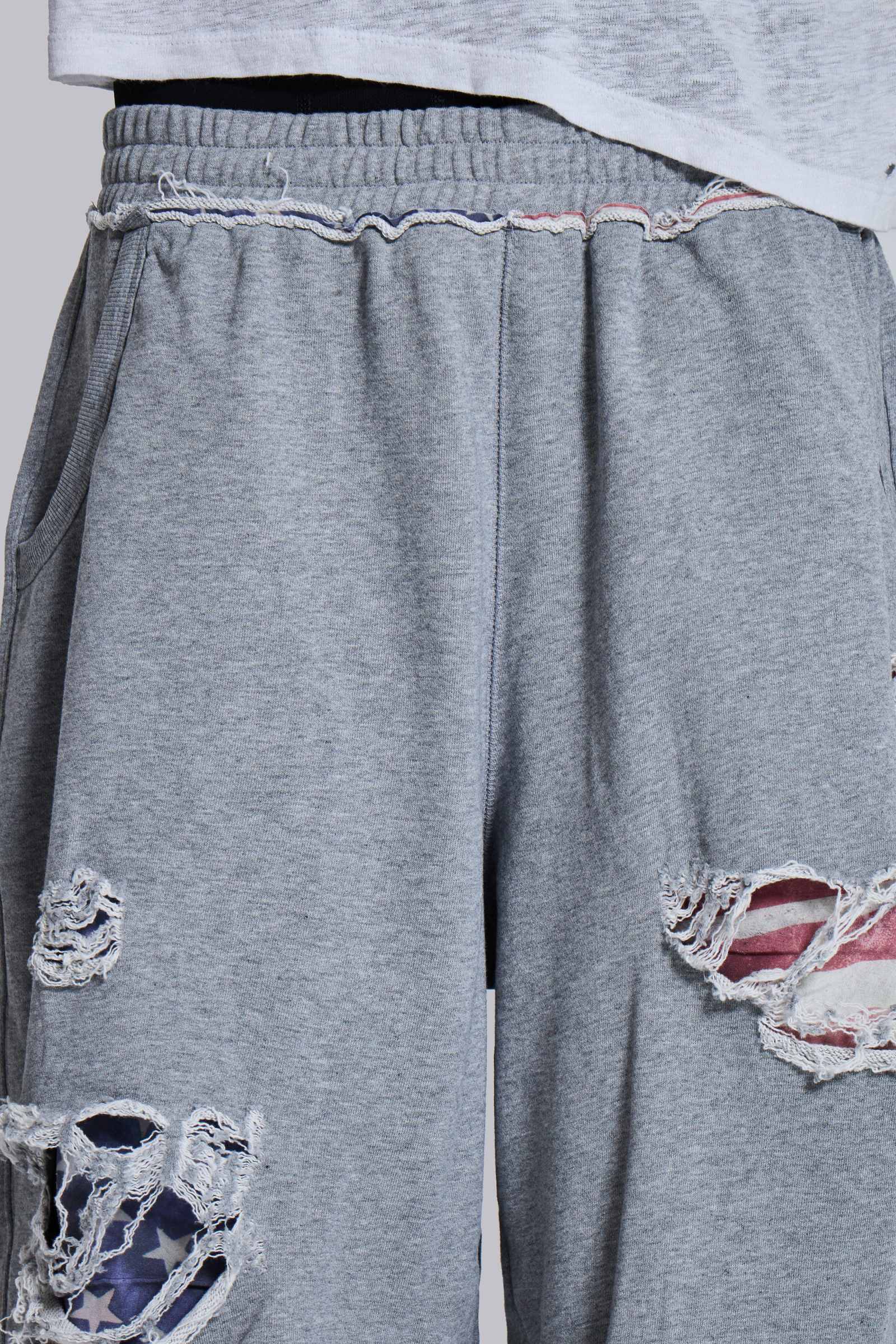 Stars and Stripes Distressed Monster Joggers