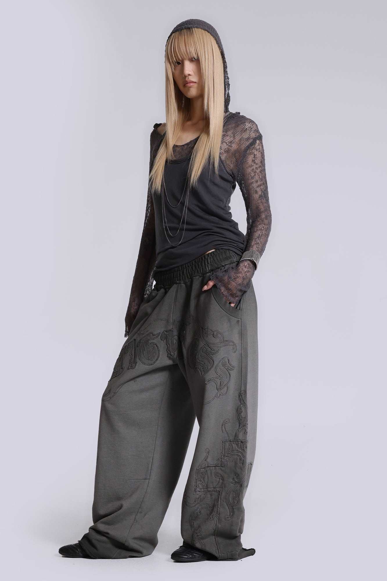 Faithless Applique Monster Joggers