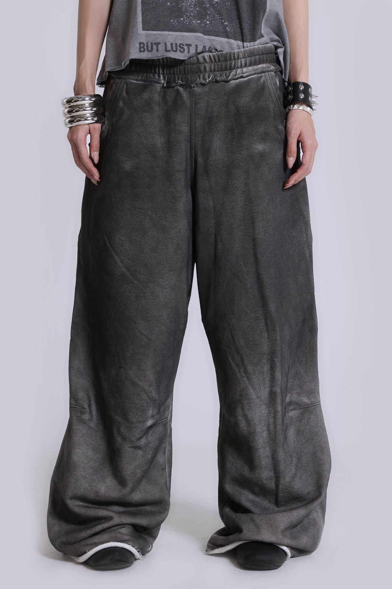 Studded Wing Monster Joggers