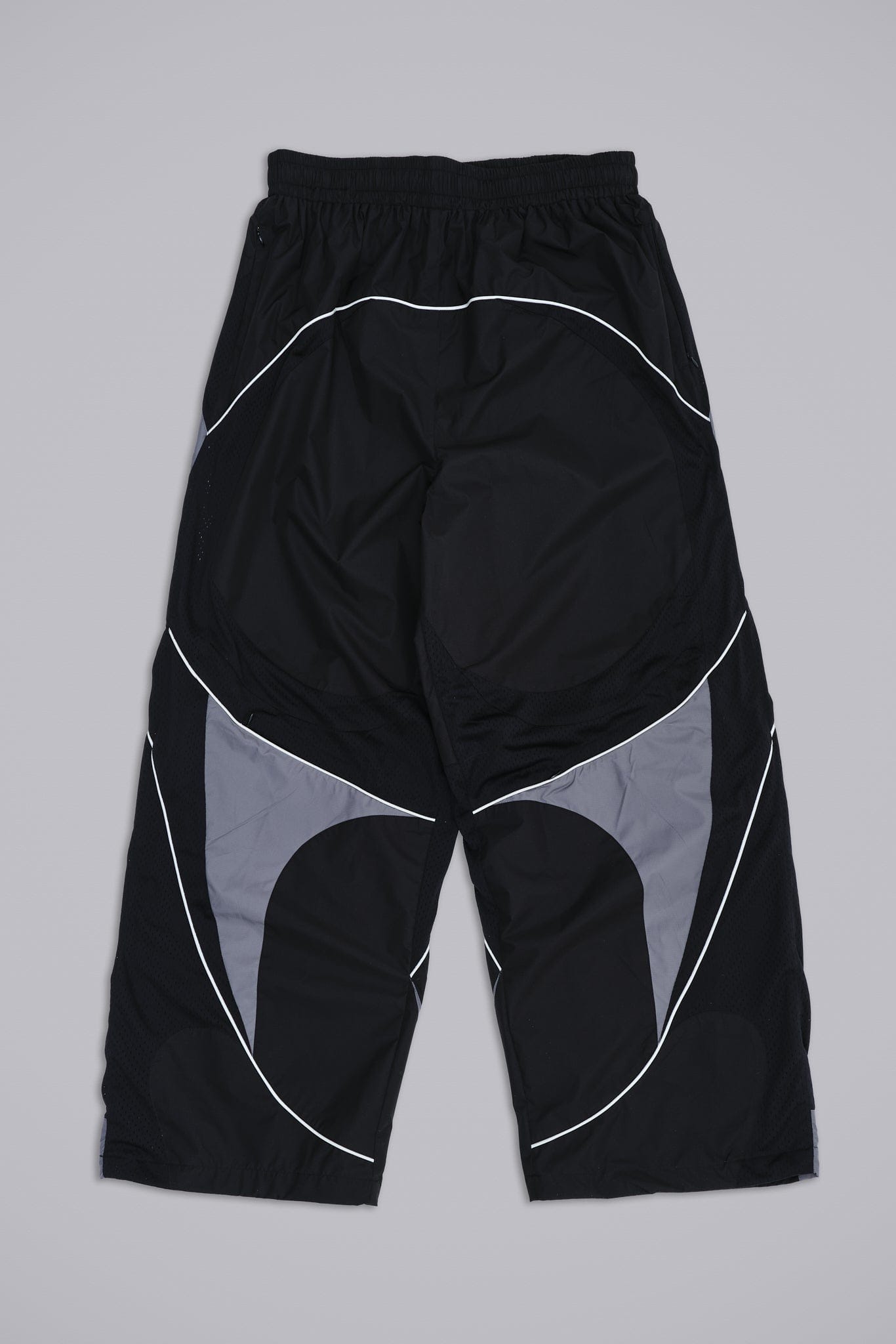 Black Panelled Vapor Joggers