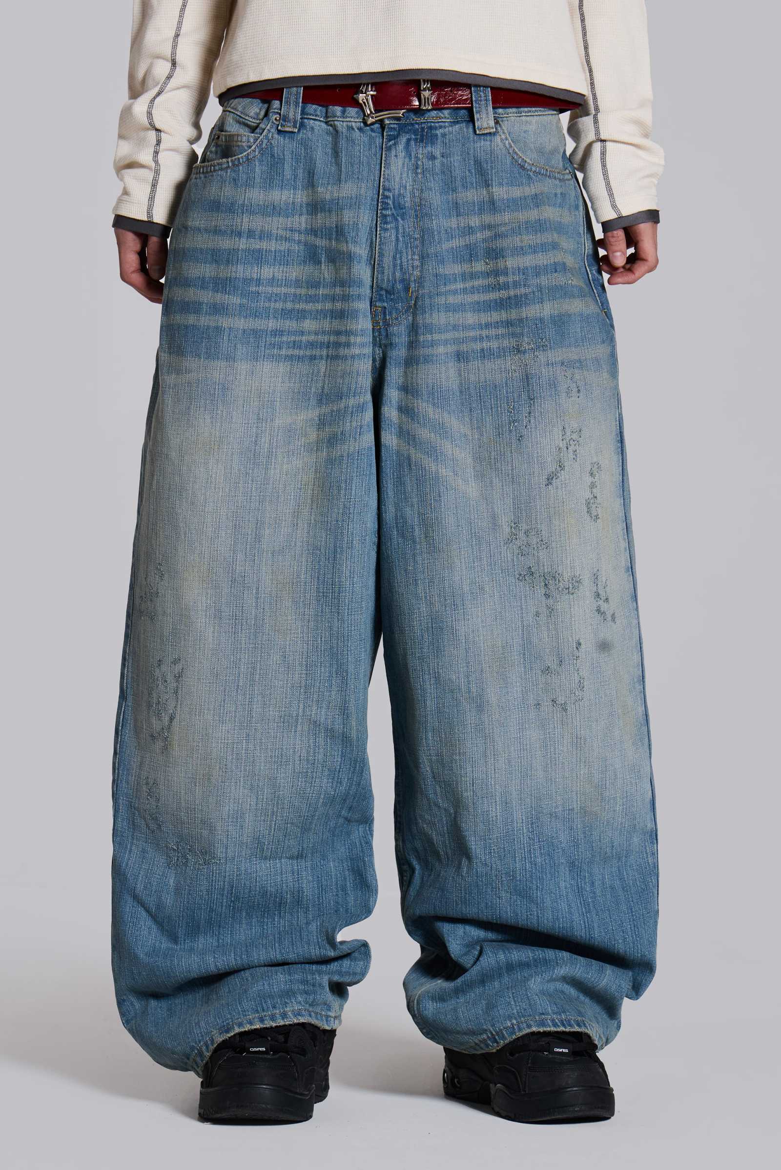 Light Wash Slub XL Colossus Jeans