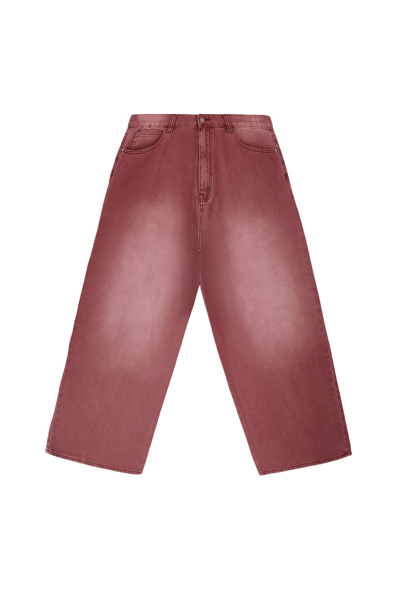 ◆JADED LONDON◆バーガンディウォッシュ XL コロッサスジーンズ Burgundy Washed XL Colossus Jeans | Jaded London | Clothing