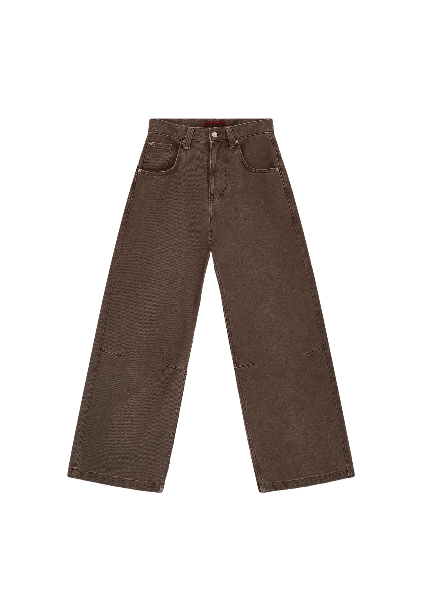 Washed Brown Colossus Jeans | Jaded London