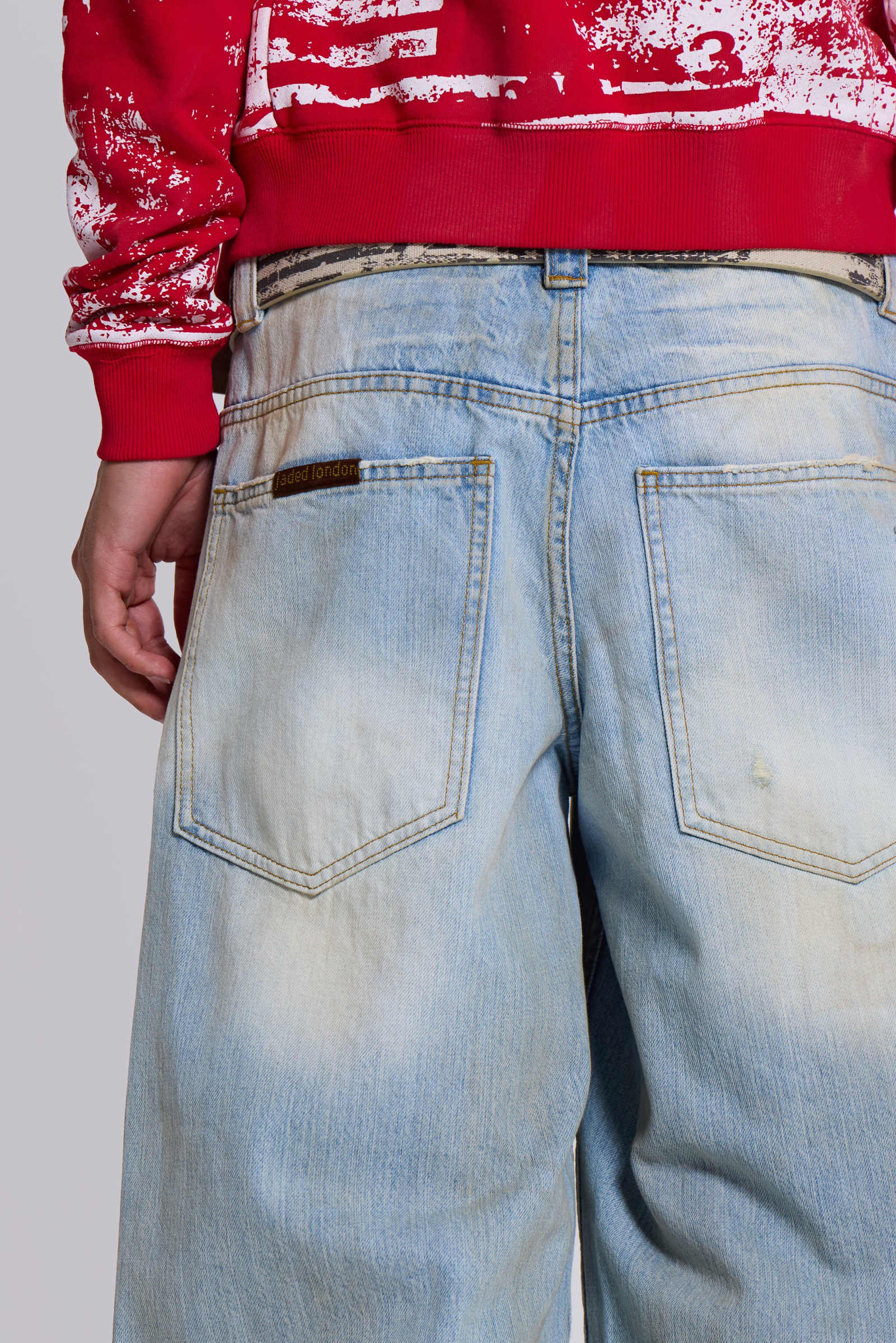 Reef Dirty-Wash Colossus Jeans | Jaded London | Clothing