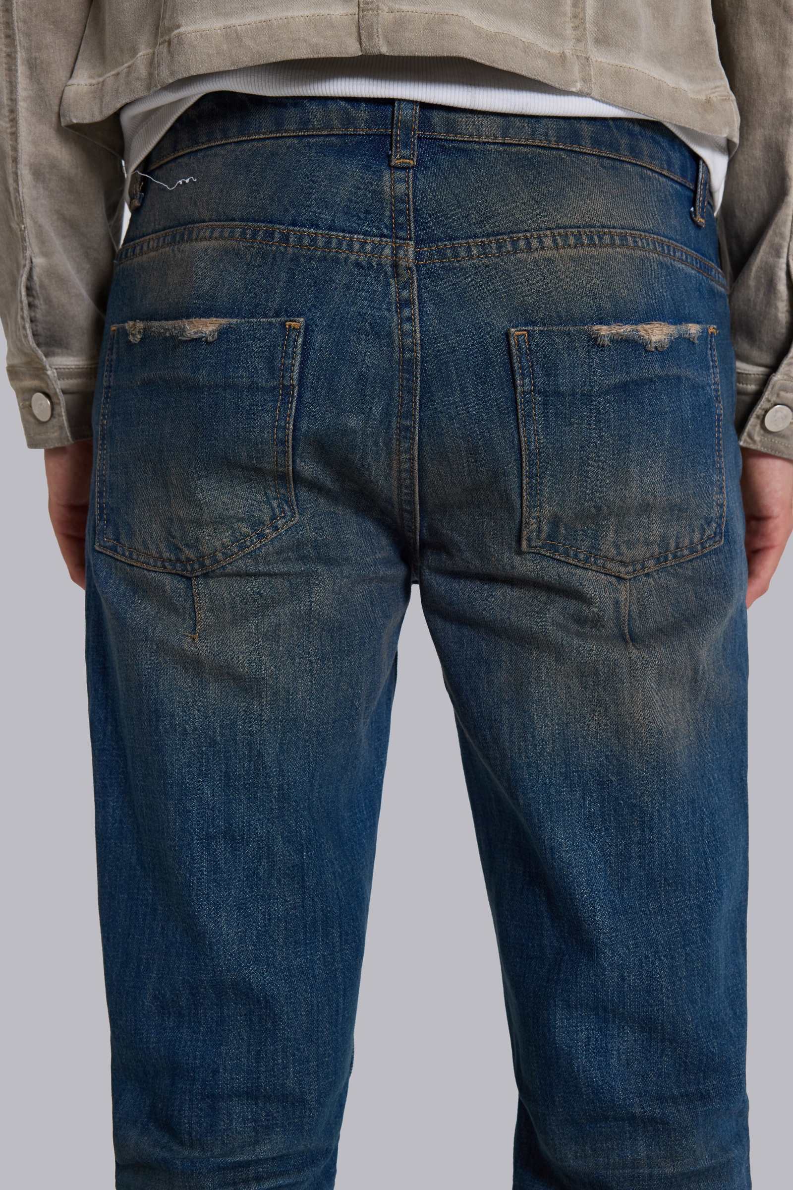 Dirty Wash Drain Jeans