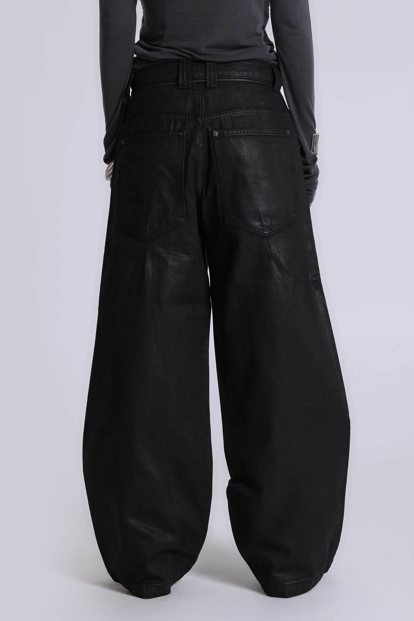 Coated Zip Colossus Jeans