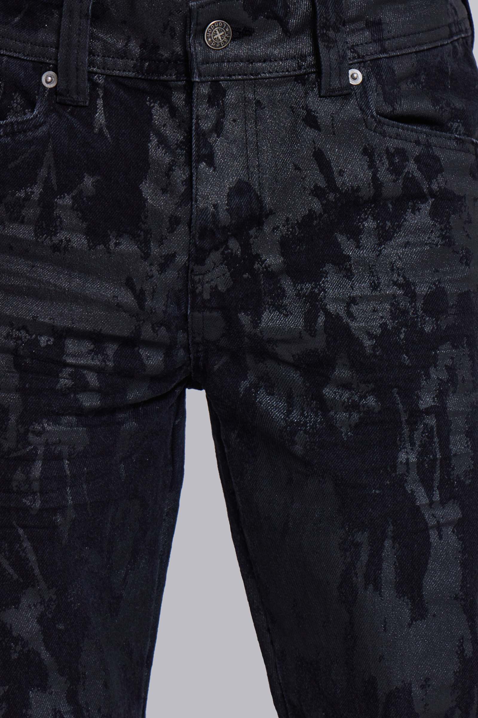 Wax Coated Drift Jeans