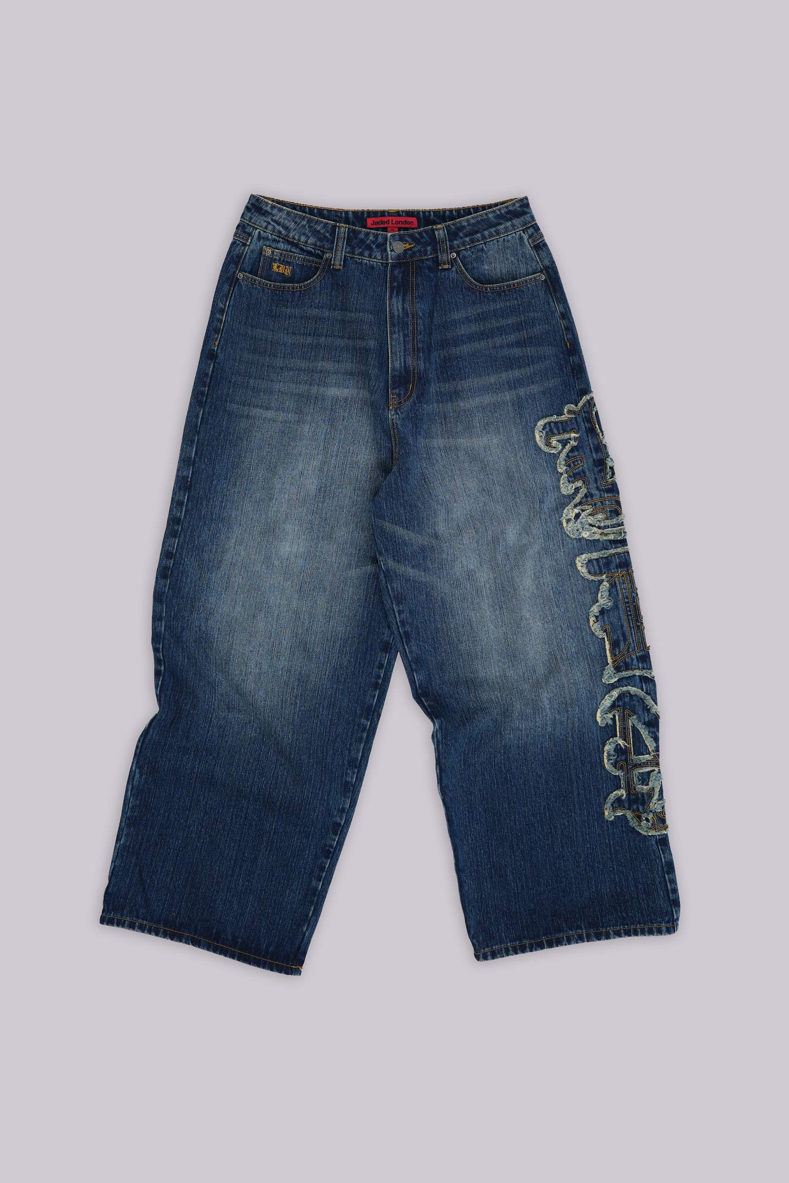 LDN Applique XL Colossus Jeans | Jaded London | Clothing