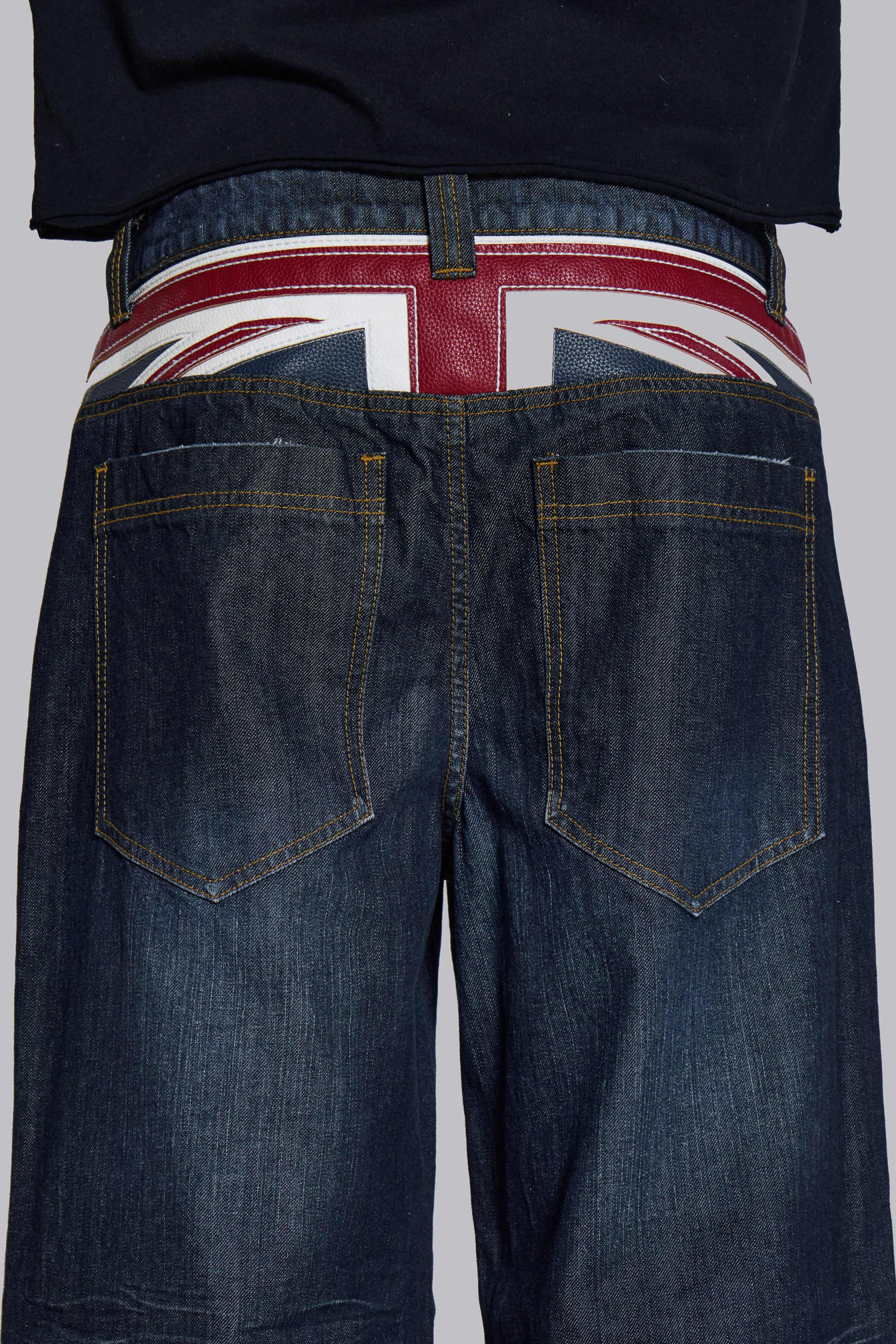 Union Jack Indigo Colossus Jeans