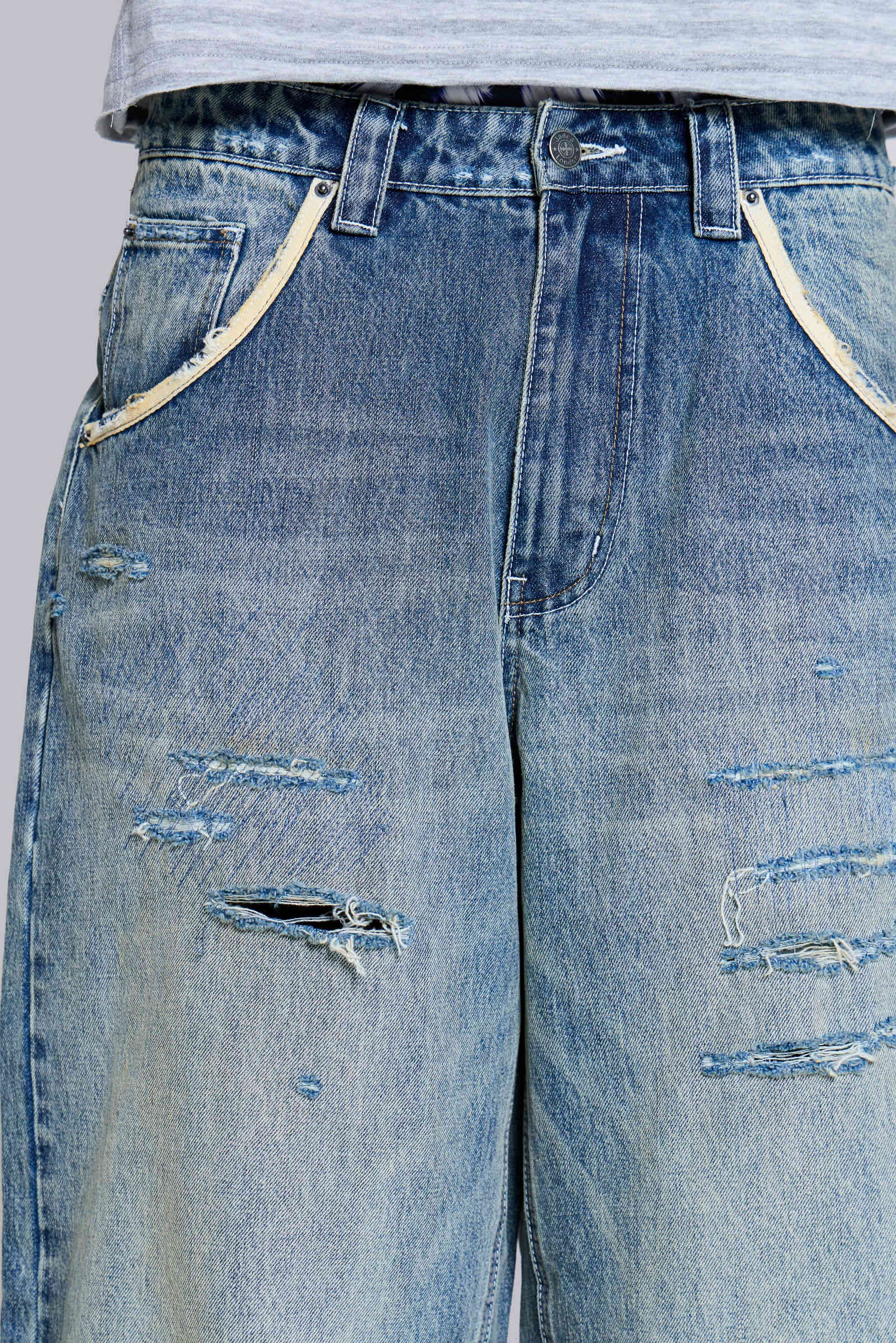 Torn Lowrise Colossus Jeans