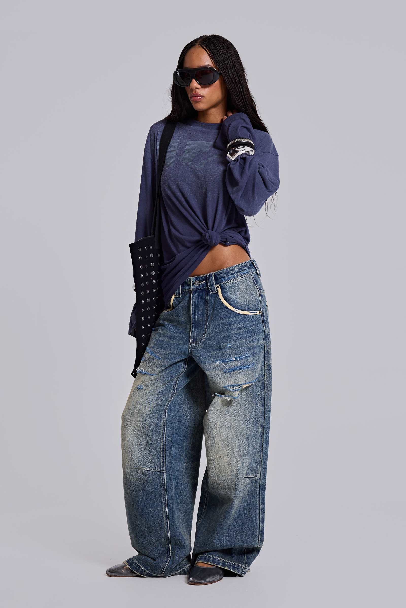 Torn Lowrise Colossus Jeans