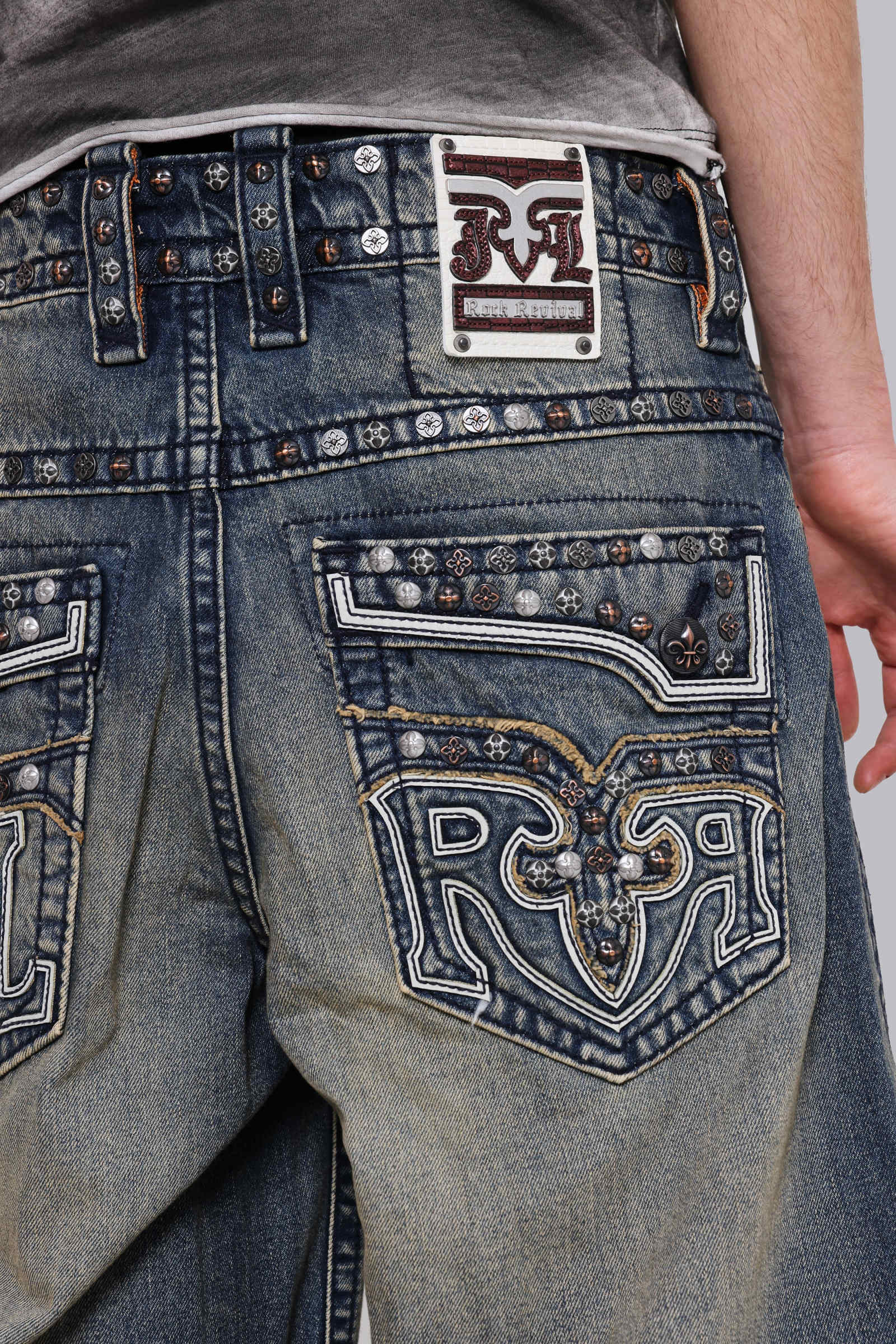 Rock Revival Heavy Stud Jeans