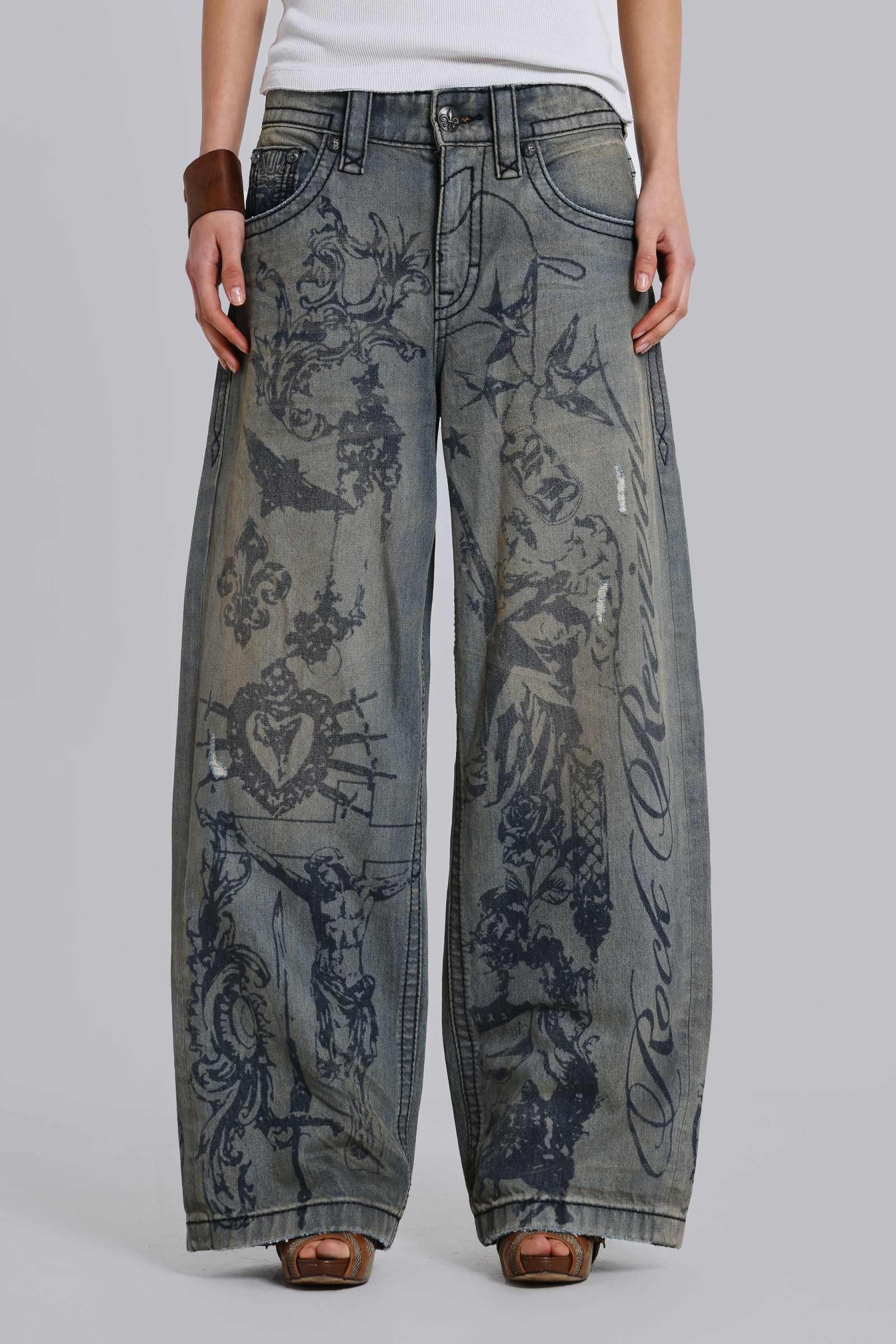 Rock Revival Inked Jeans