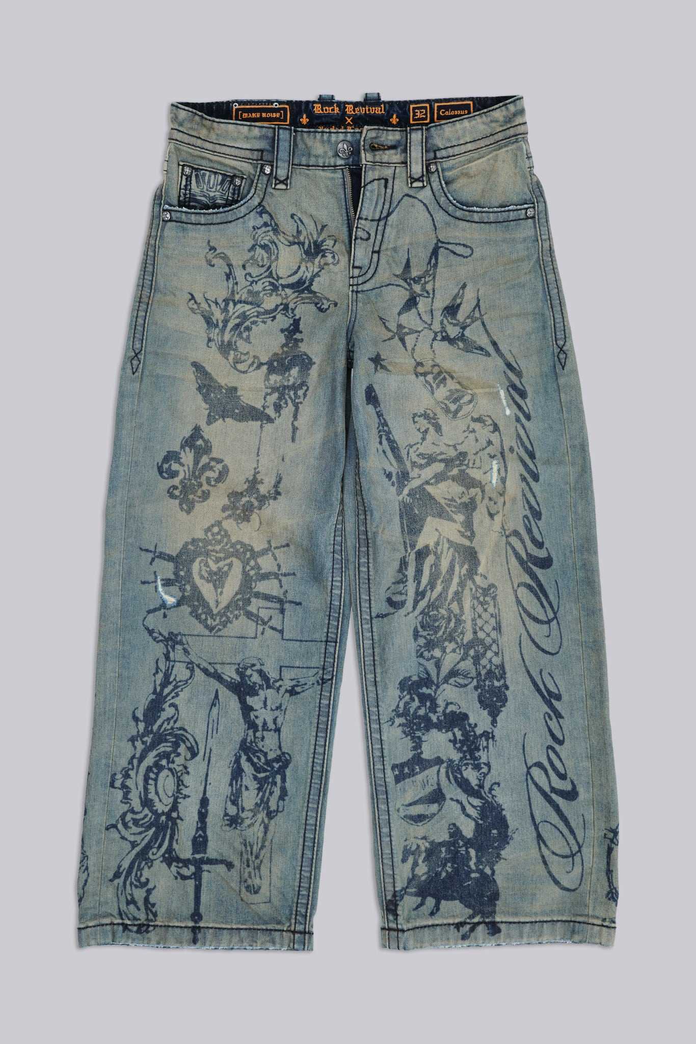 Rock Revival Inked Jeans