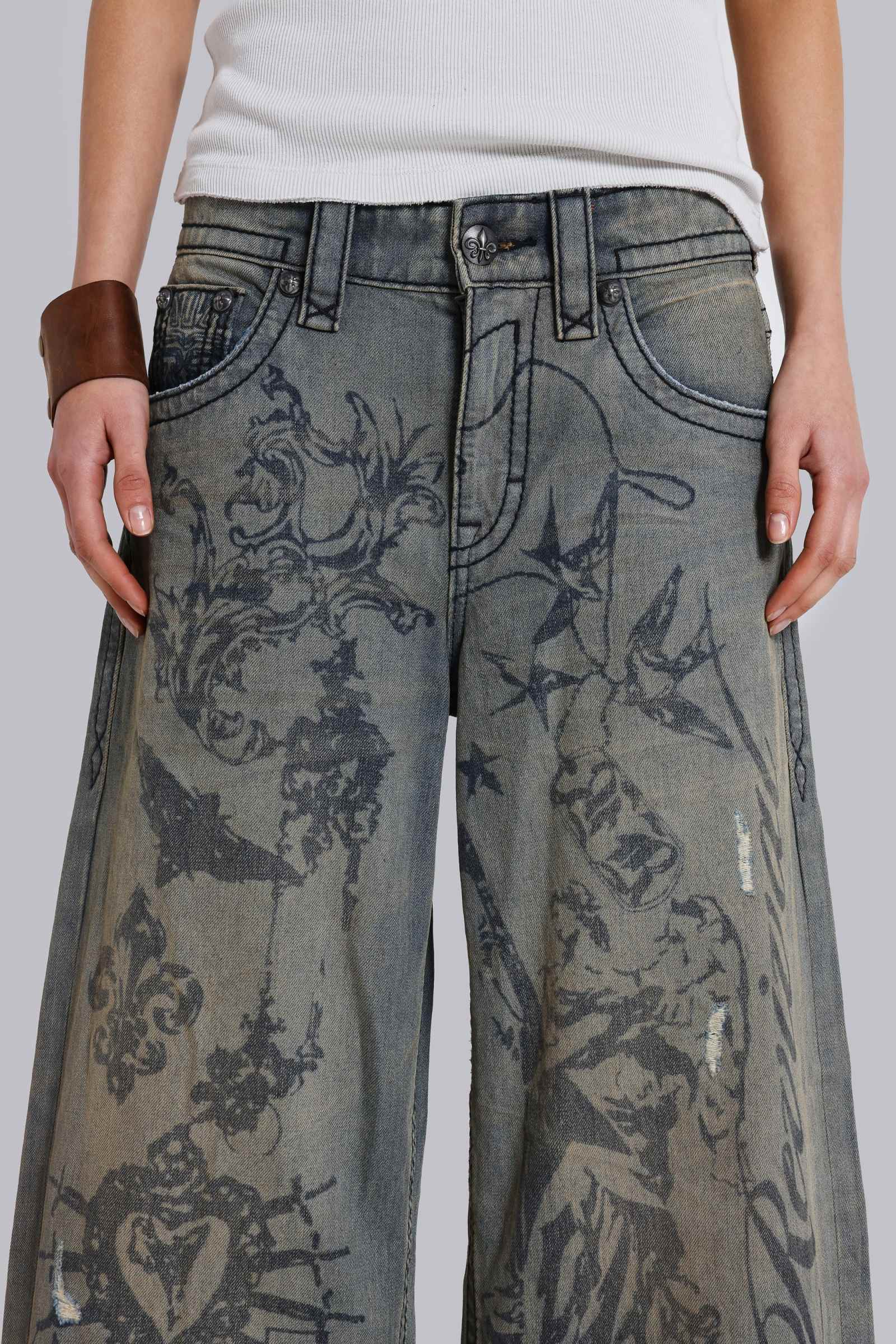 Rock Revival Inked Jeans