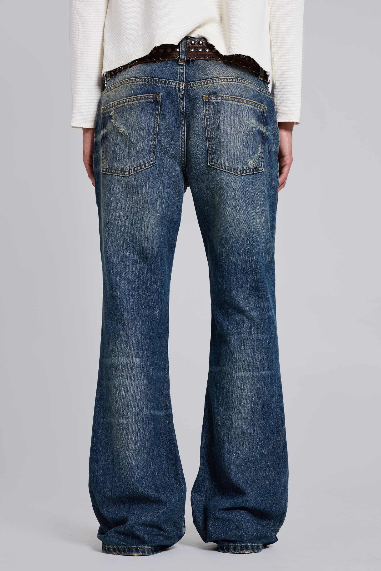 Mid Wash Blue Jude Bootcut Jeans