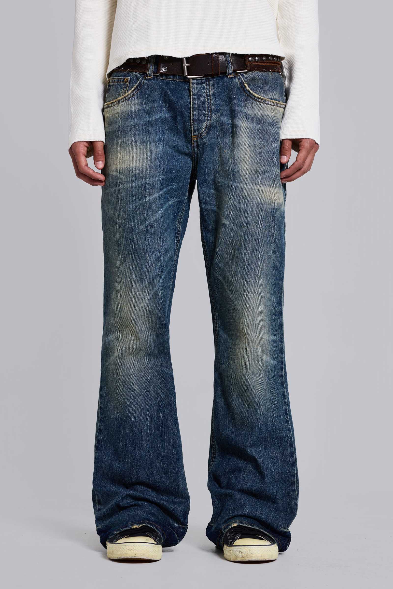 Mid Wash Blue Jude Bootcut Jeans