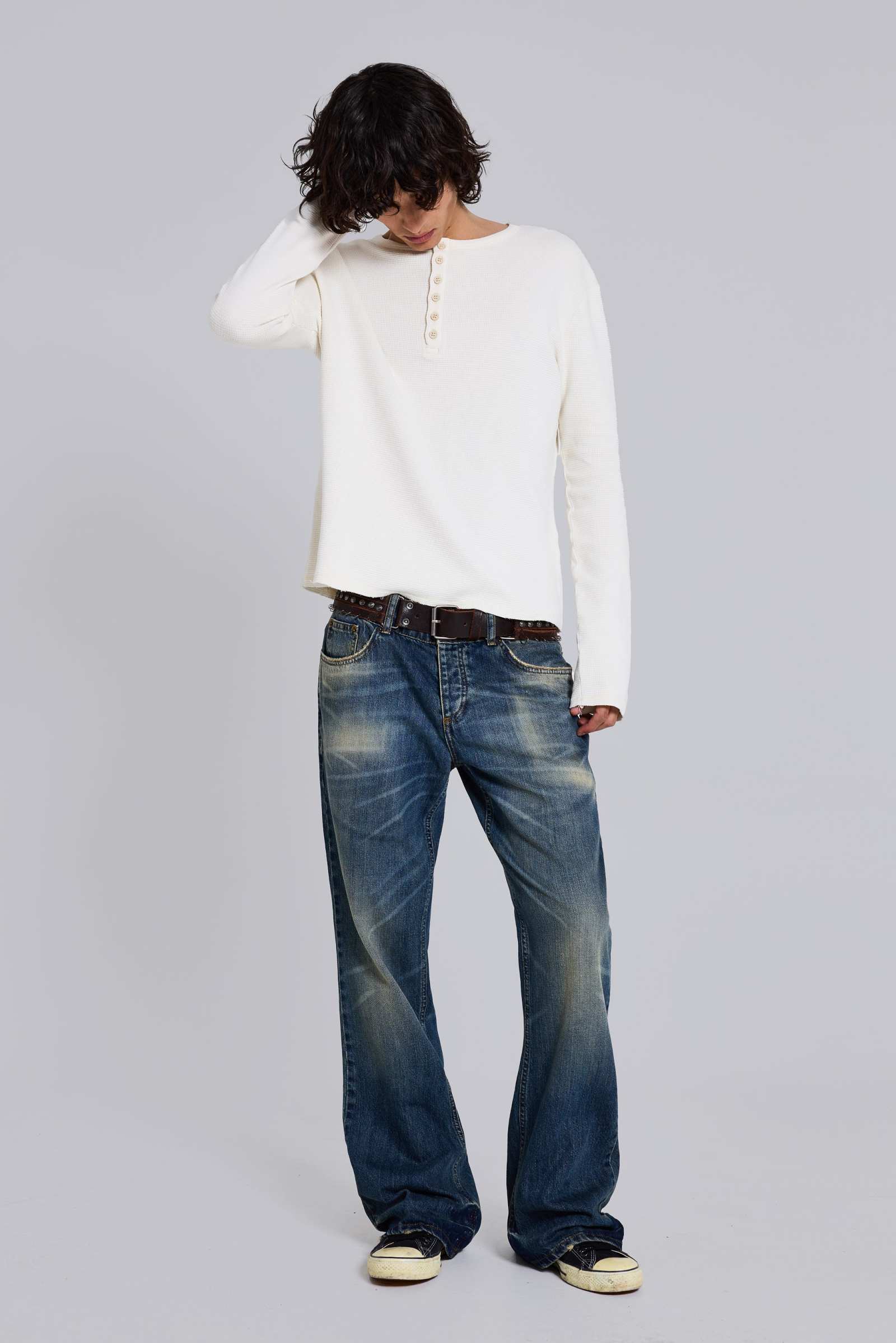 Mid Wash Blue Jude Bootcut Jeans