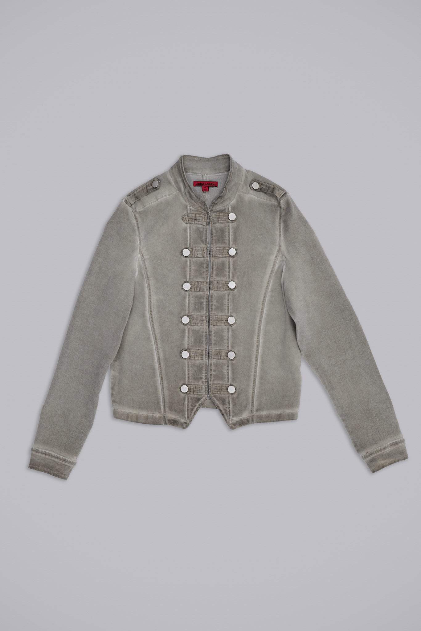 Rebel Military Jacket in Clay