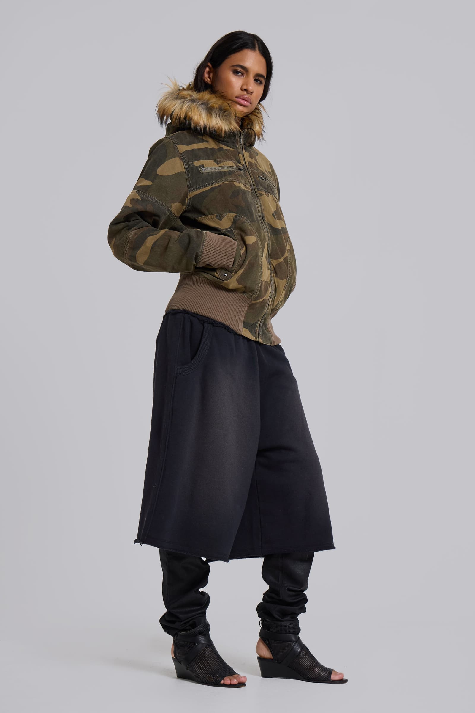 Marshal Camo Jacket | Jaded London