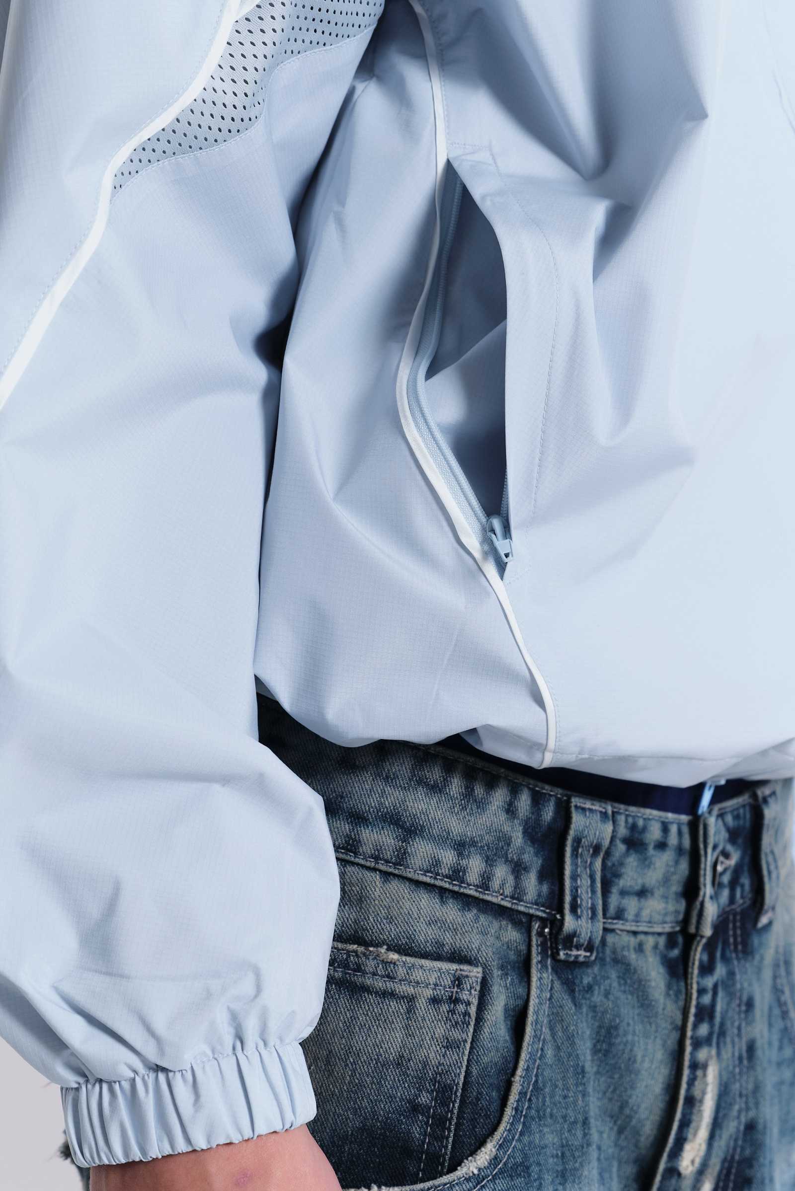 Blue Vapor Tracksuit Top