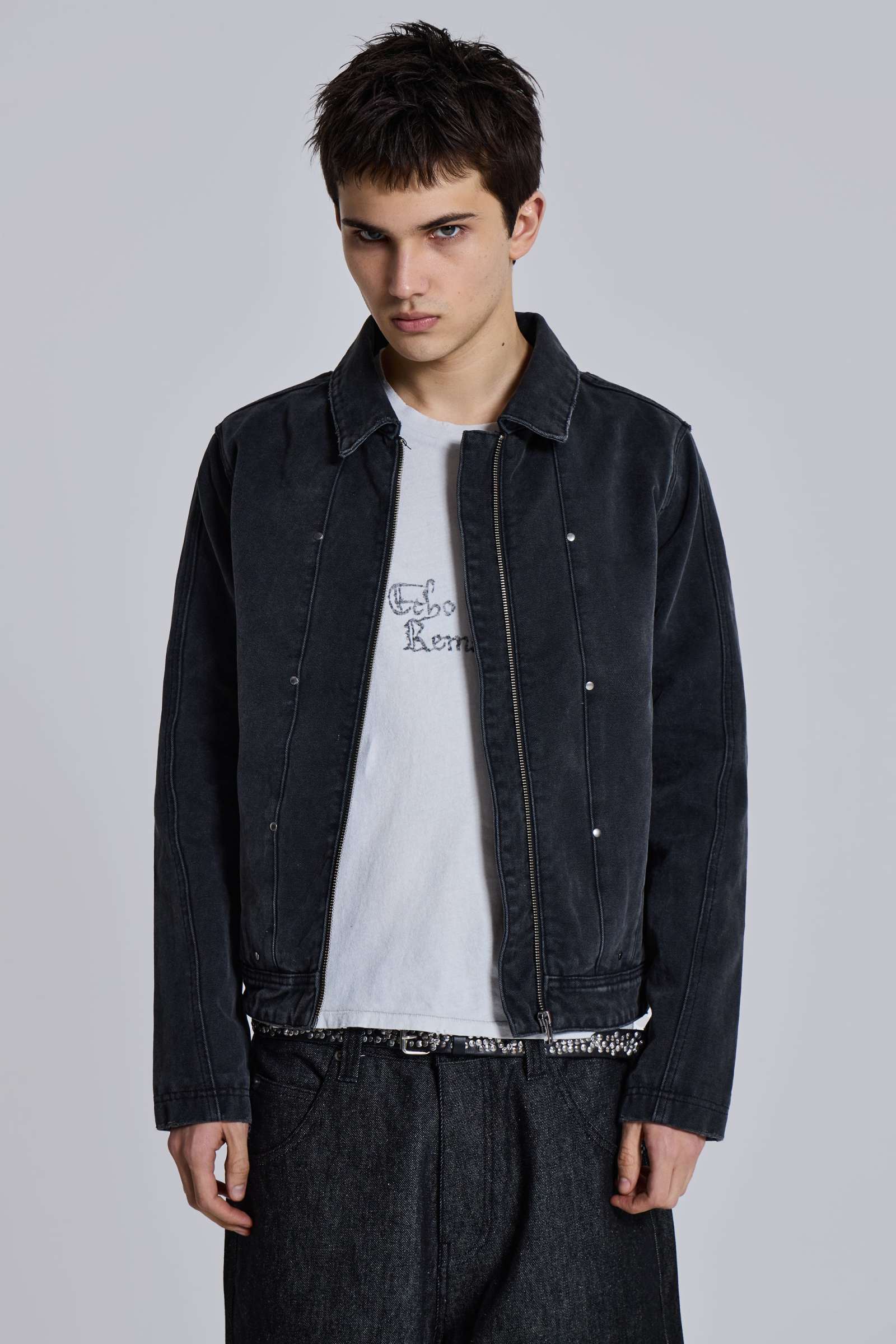 Stud Denim Jacket