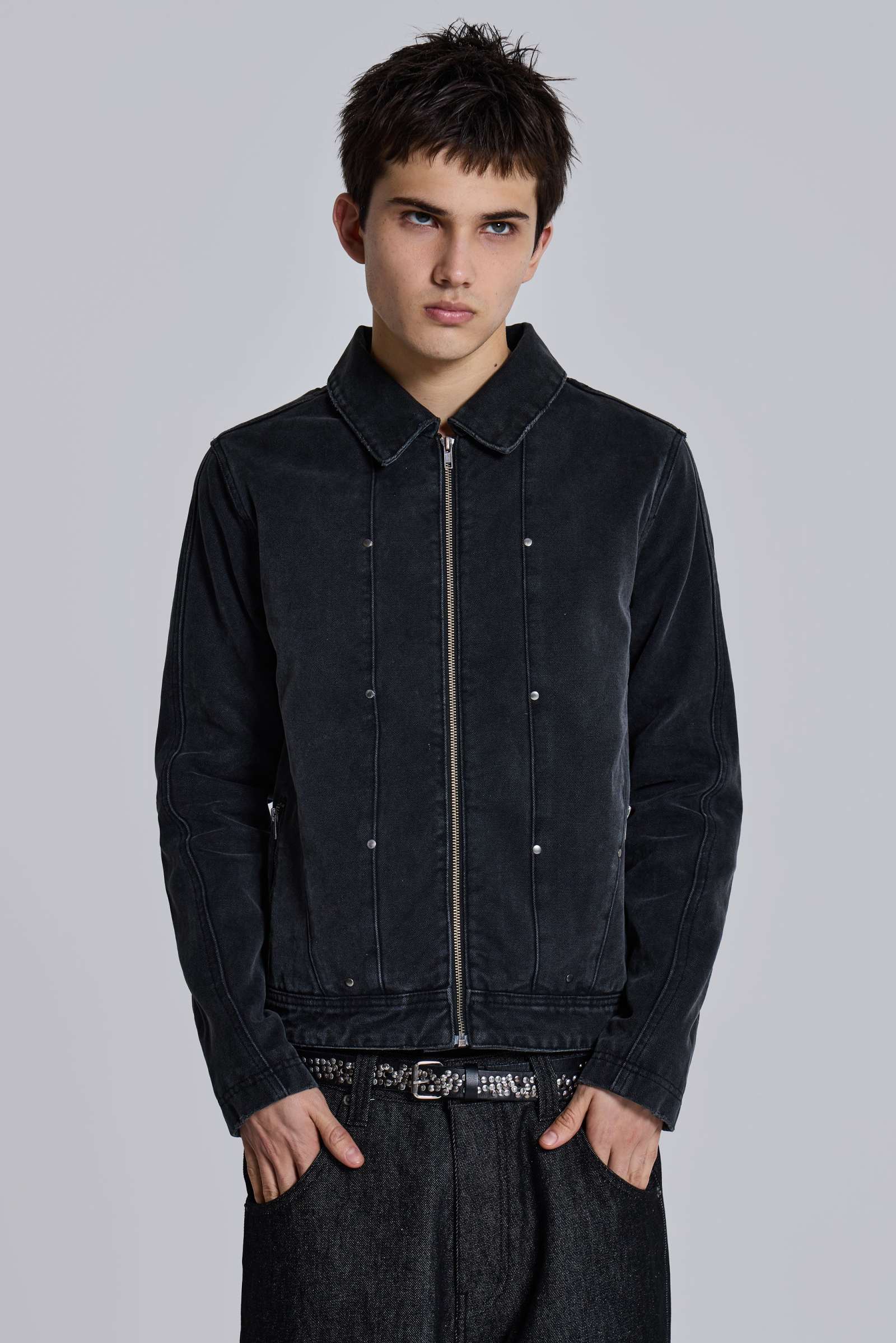 Stud Denim Jacket