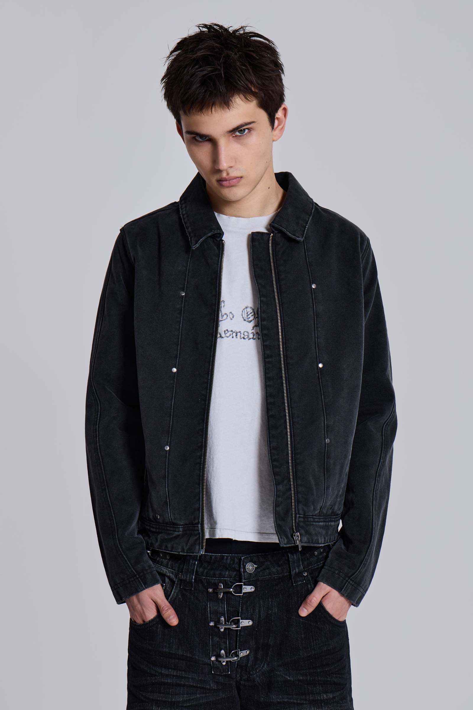 Stud Denim Jacket