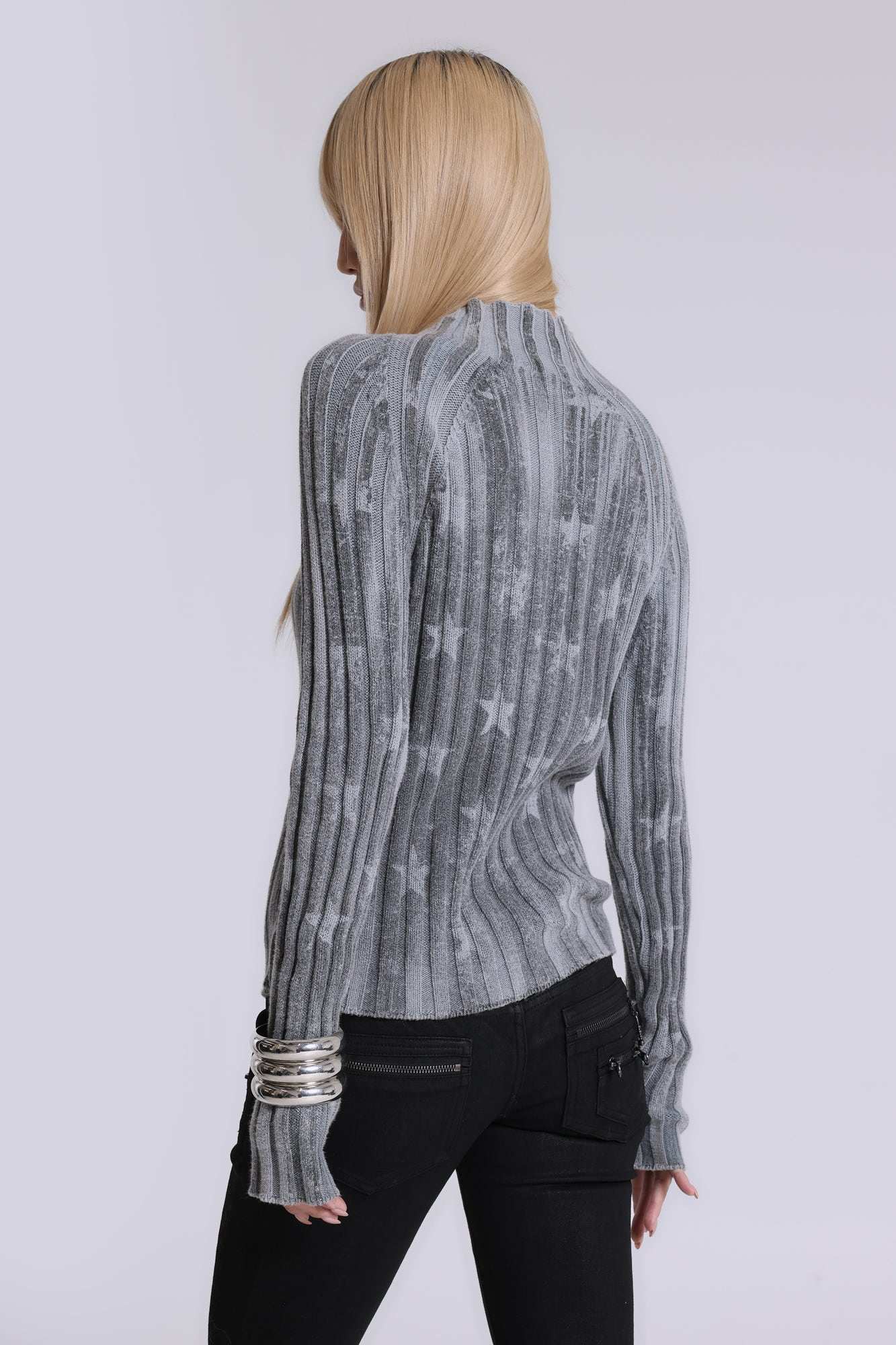 Stars and Stripes Knitted Jumper