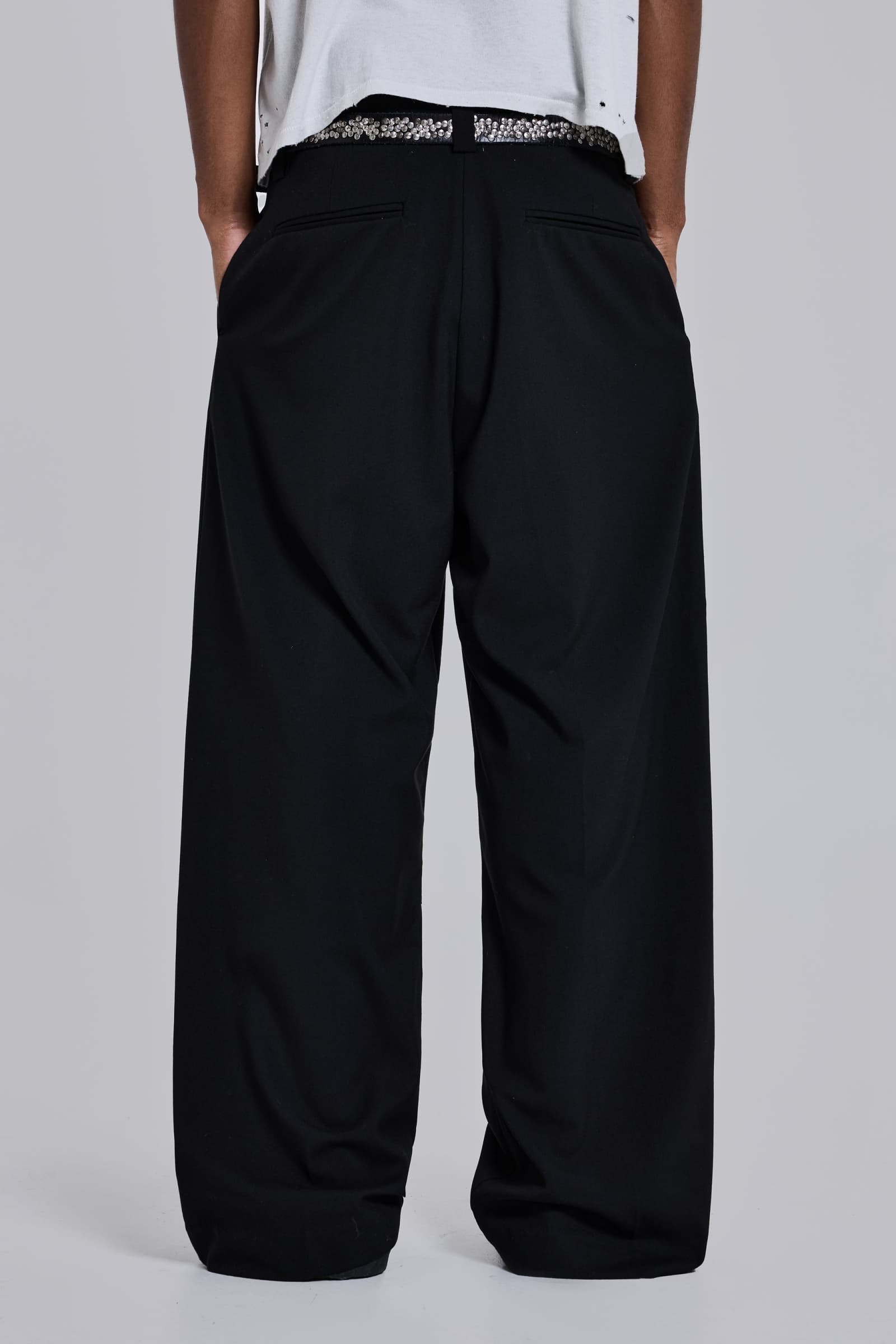 Goliath Black Suit Pants