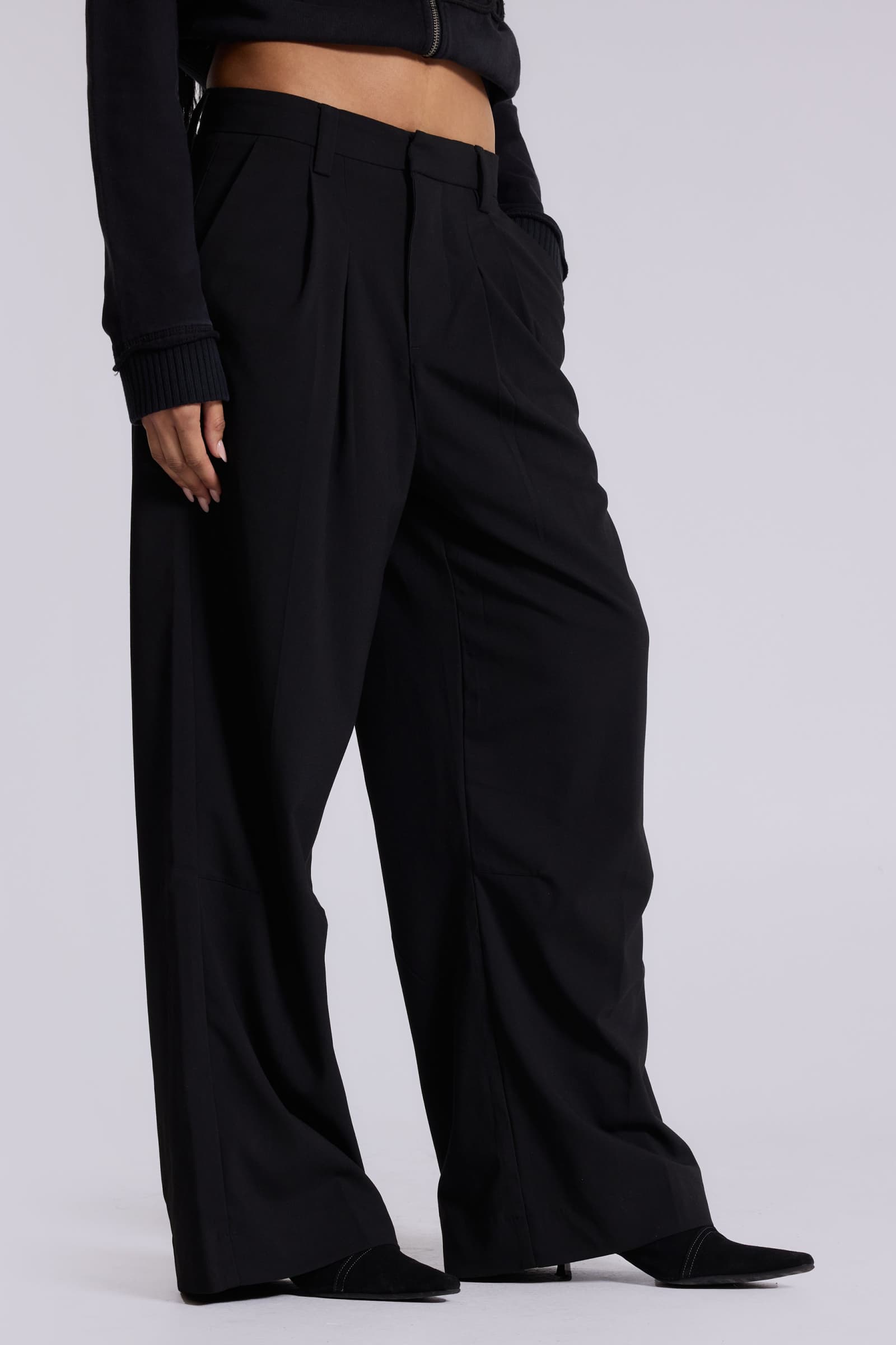 Goliath Black Suit Pants