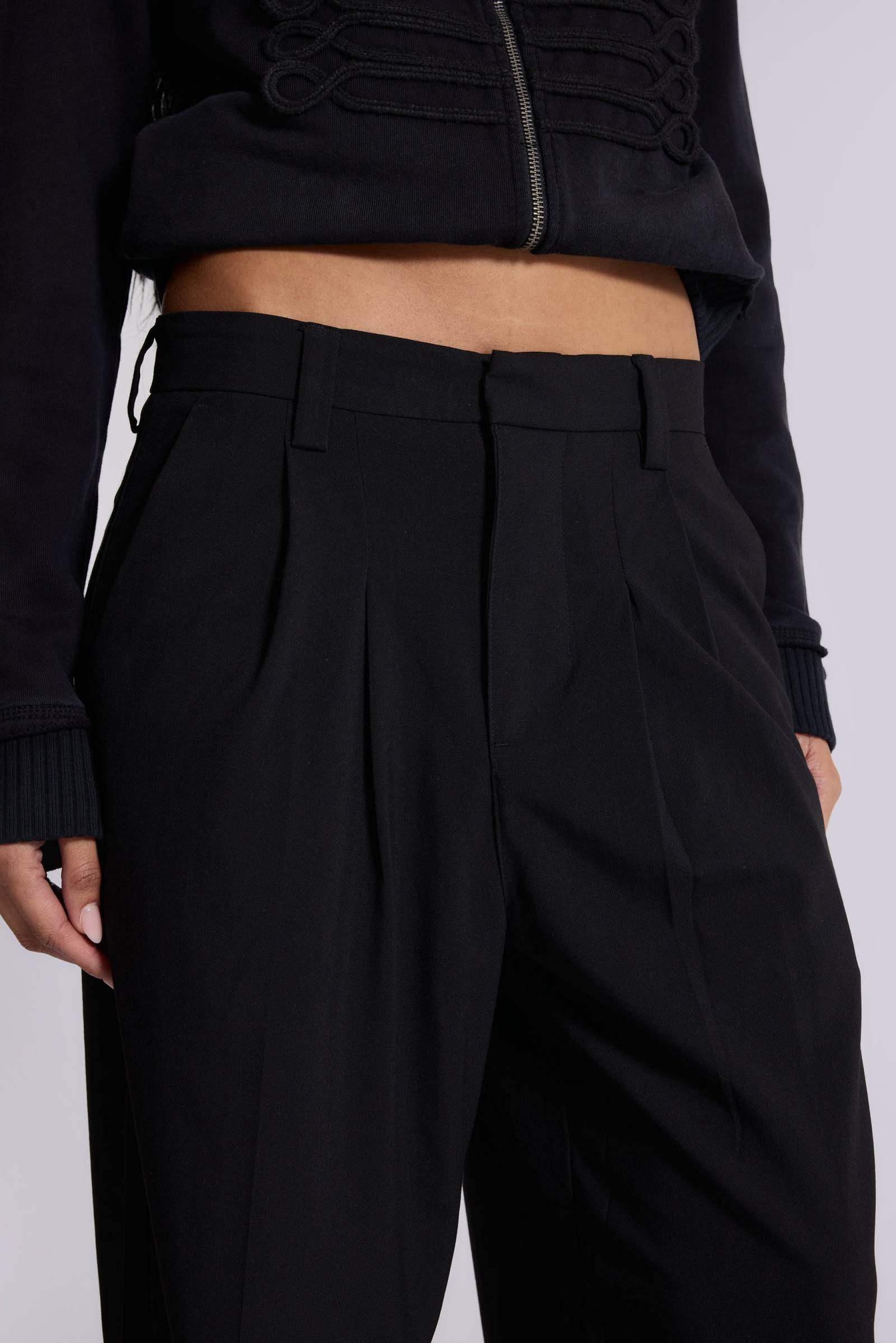 Goliath Black Suit Pants