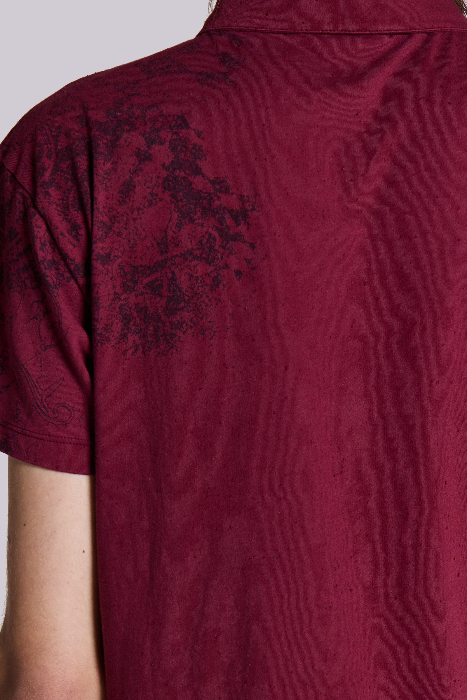 JADED LONDON Bones ポロシャツ 半袖 Red 送料込み Bones Polo Shirt | Jaded London | Clothing