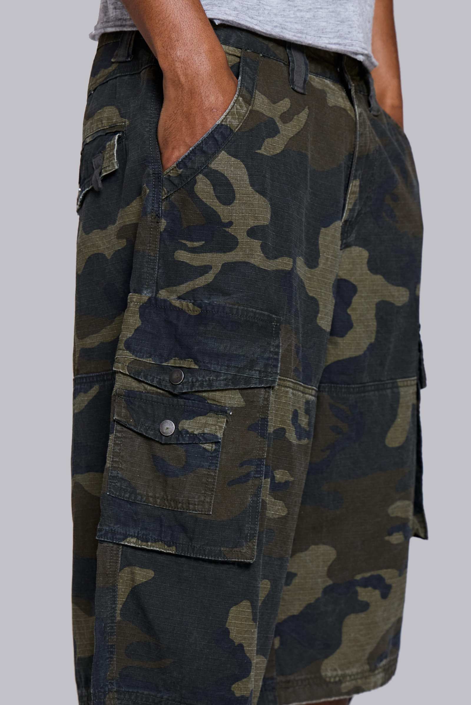 Guerilla Camo Baggy Shorts