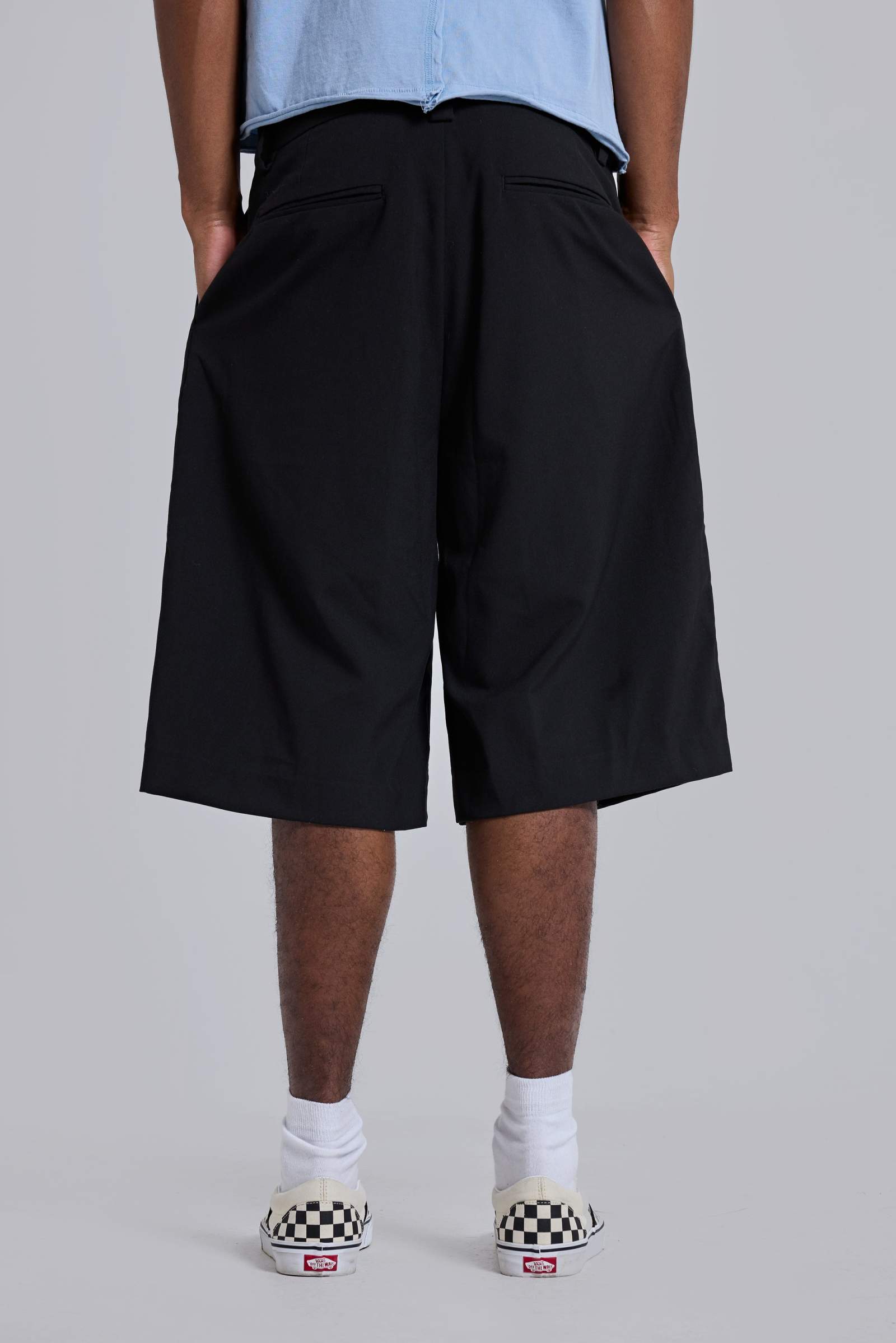 Black Goliath Tailored Baggy Shorts
